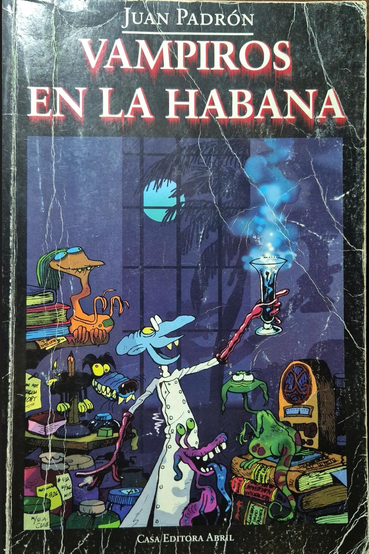 Portada ampliada de VAMPIROS EN LA HABANA