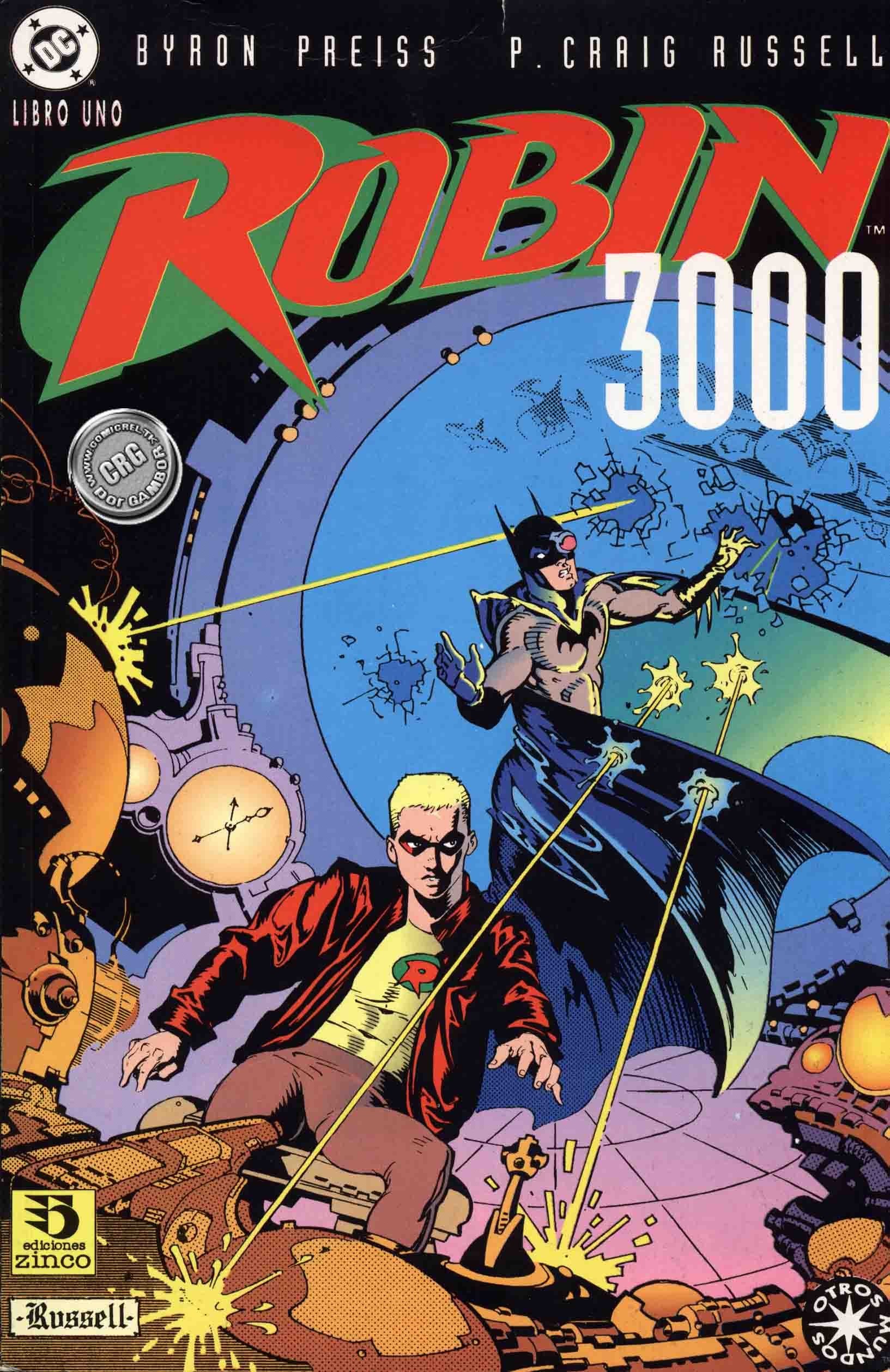 Portada ampliada de ROBIN