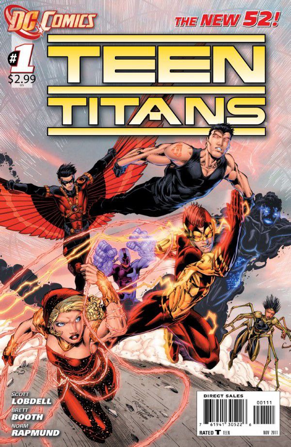 Portada ampliada de TEEN TITANS