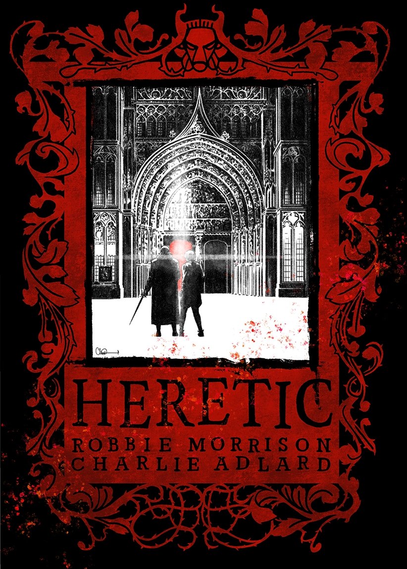 Portada ampliada de HERETIC