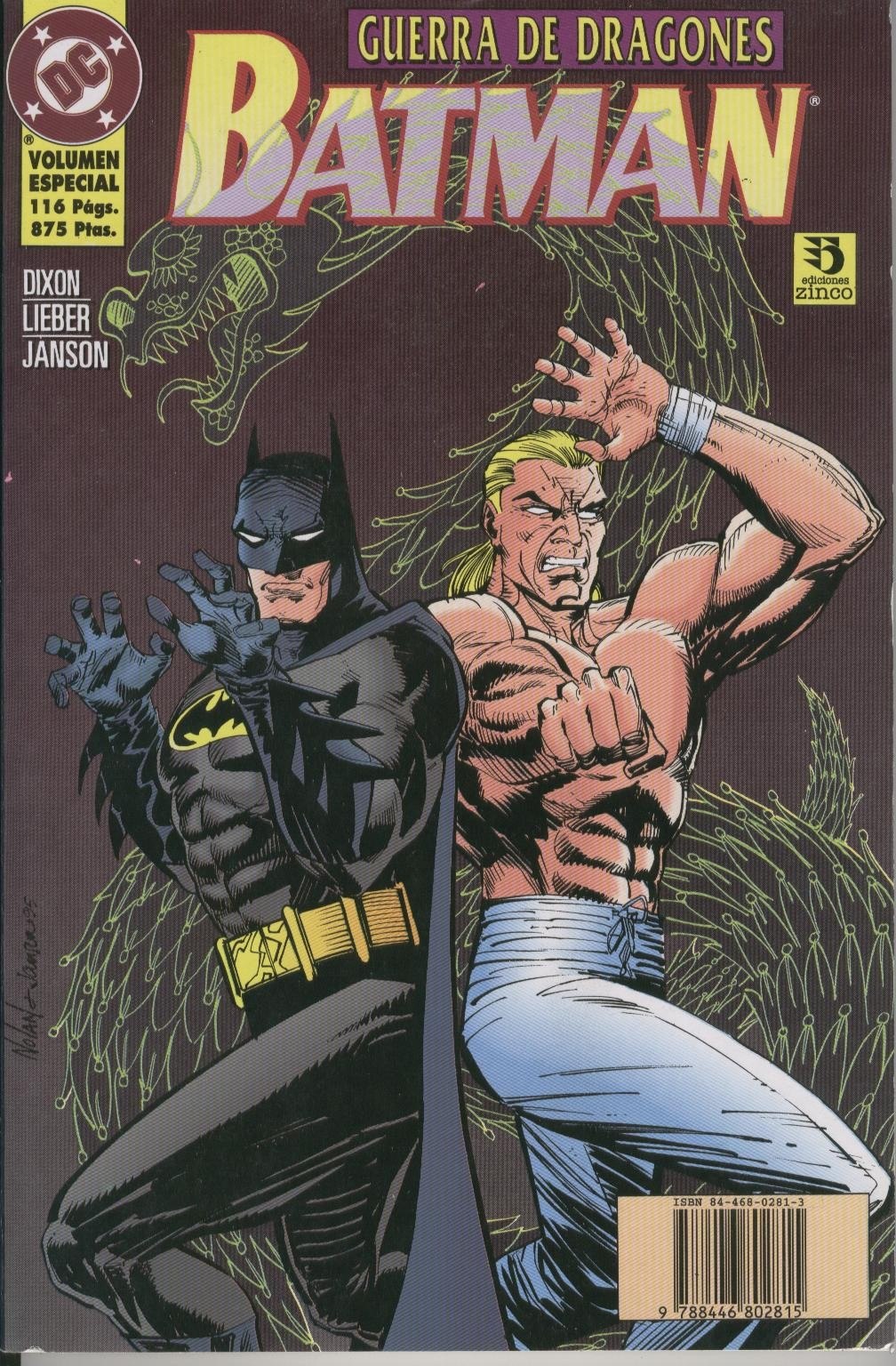 Portada ampliada de BATMAN