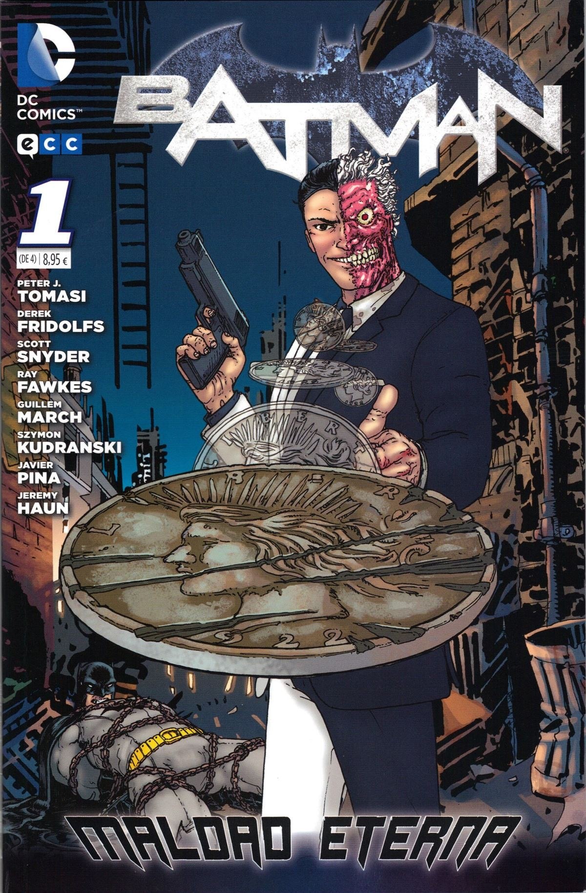 Portada ampliada de BATMAN