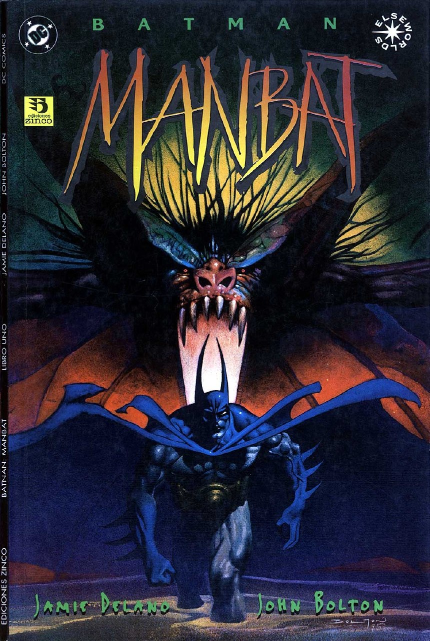 Portada ampliada de BATMAN MANBAT
