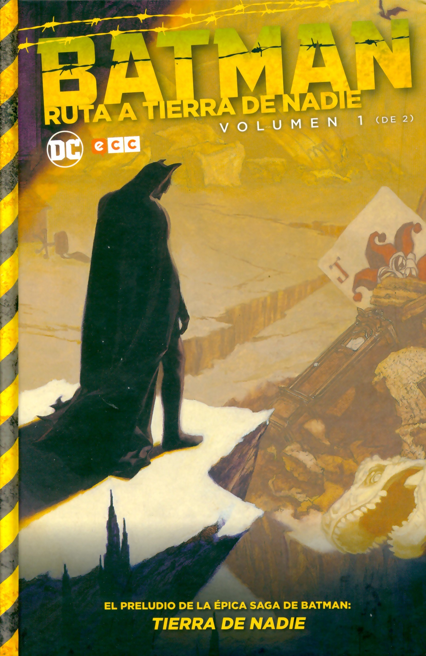 Portada ampliada de BATMAN RUTA A TIERRA DE NADIE VOLUMEN 1 (DE 2)
