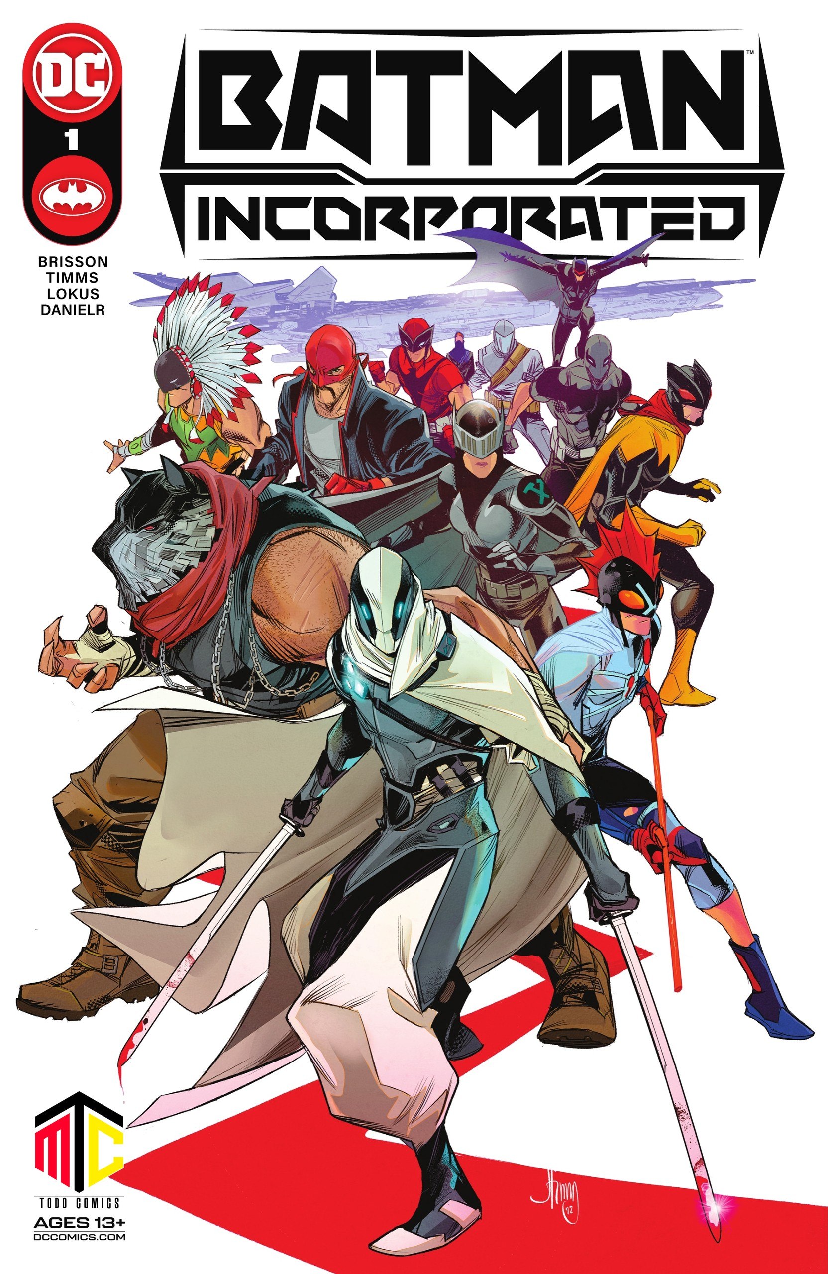 Portada ampliada de BATMAN INCORPORATED