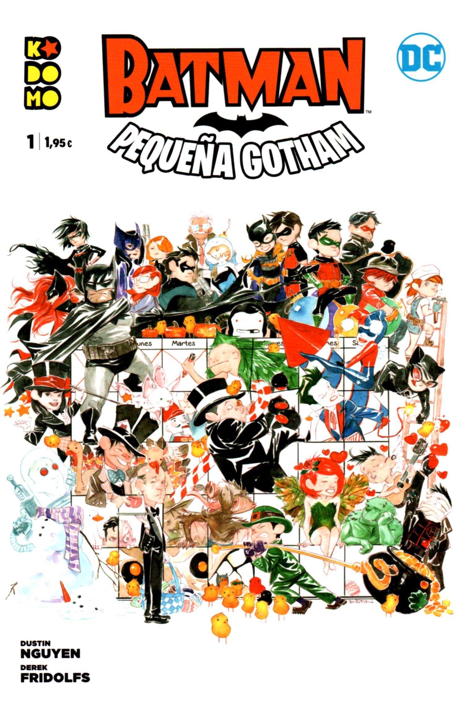 Portada ampliada de BATMAN PEQUEÑA GOTHAM
