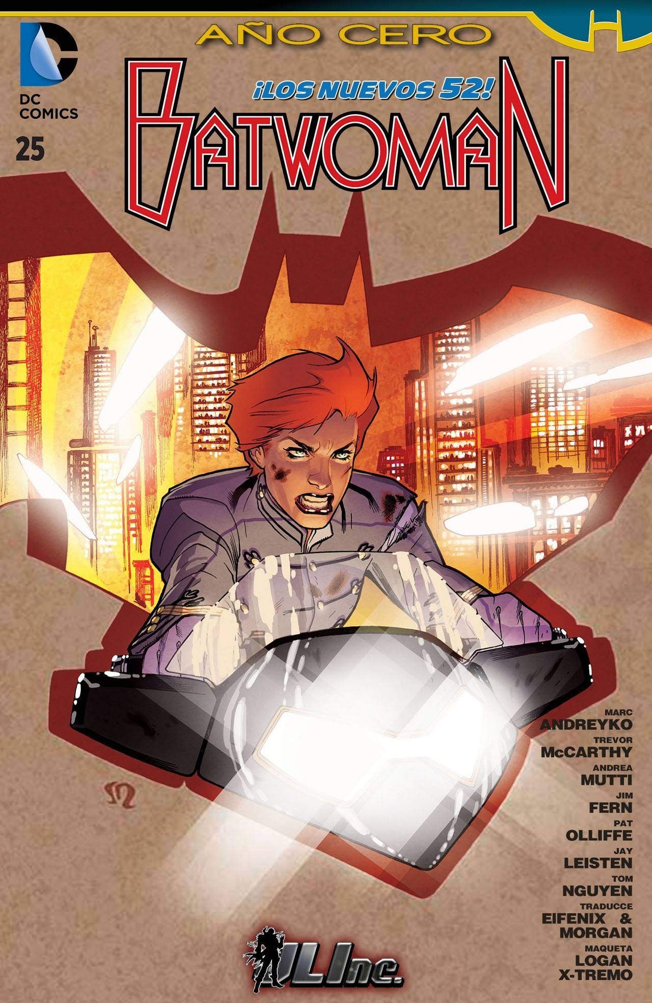 Portada ampliada de Batwoman