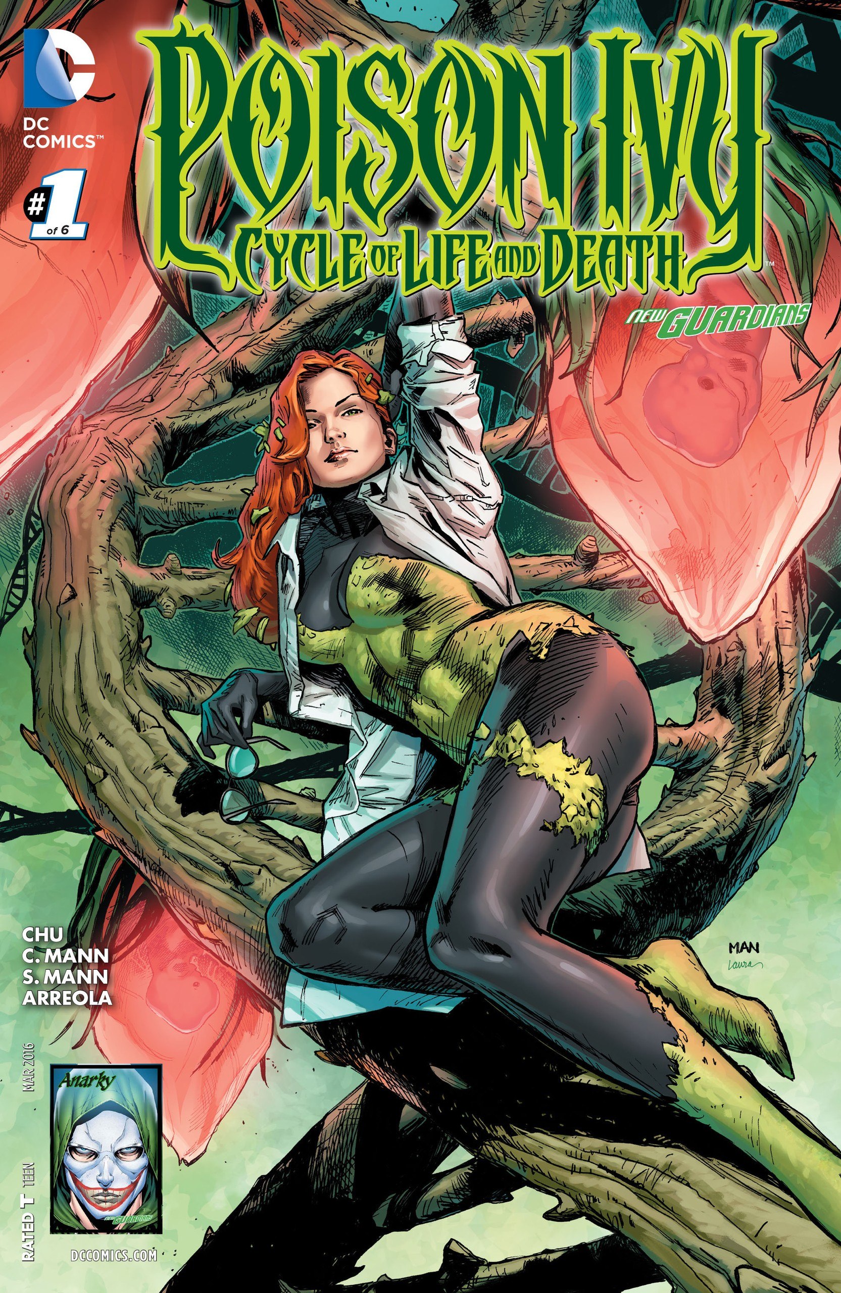 Portada ampliada de Poison Ivy: Cycle of Life and Death