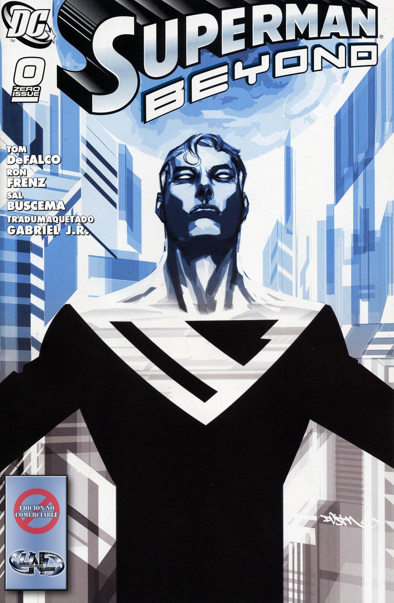 Portada ampliada de SUPERMAN BEYOND