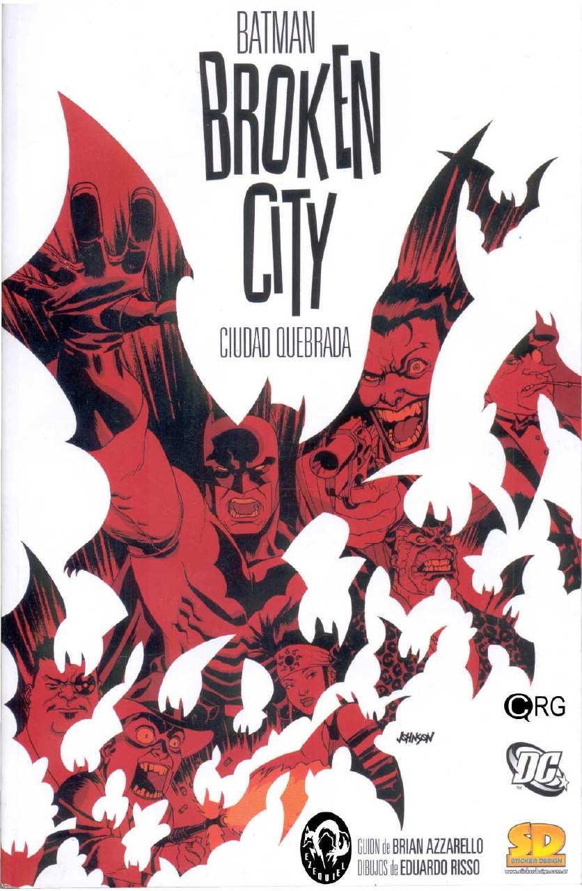 Portada ampliada de BATMAN BROKEN CITY