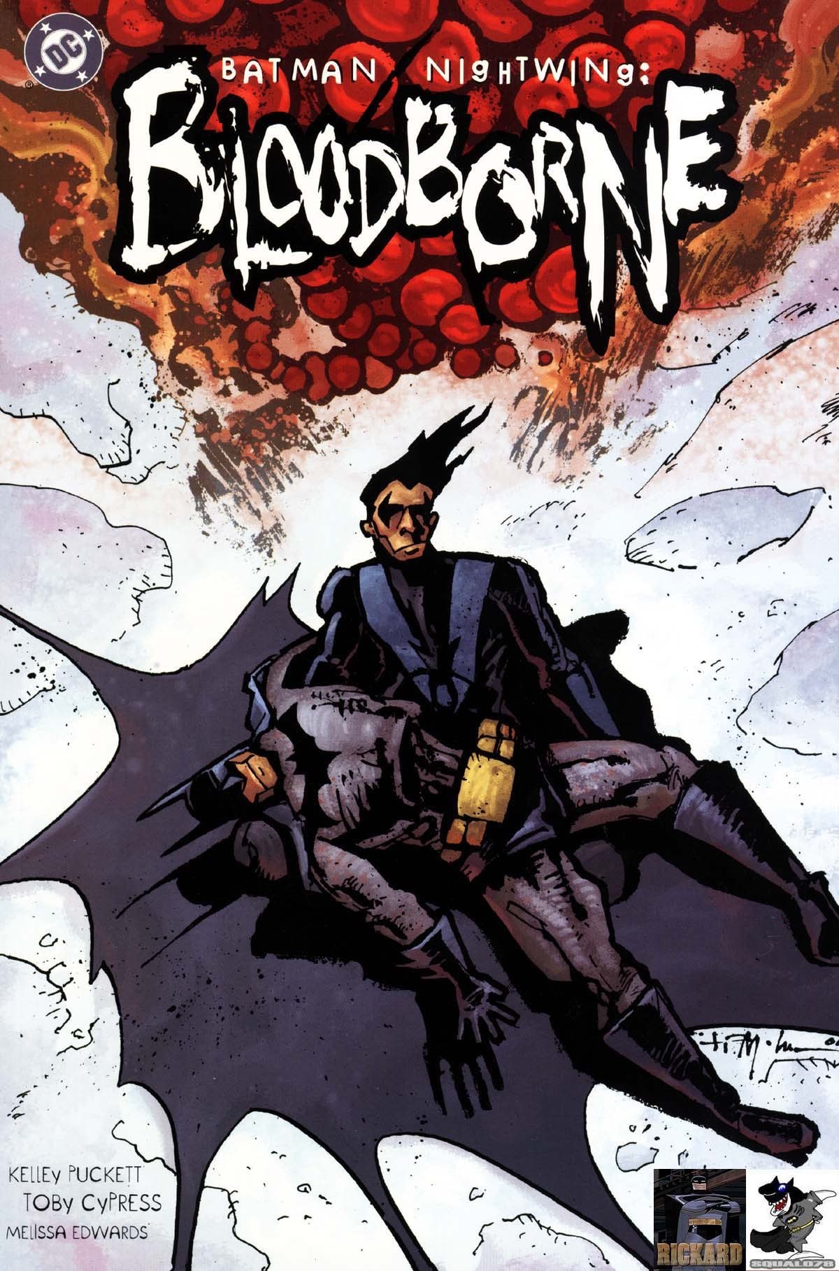 Portada ampliada de BATMAN NIGHTWING: BLOODBORNE