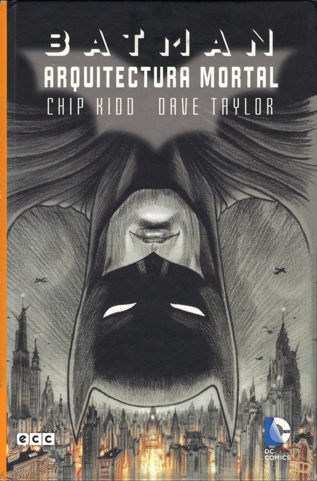 Portada ampliada de BATMAN ARQUITECTURA MORTAL