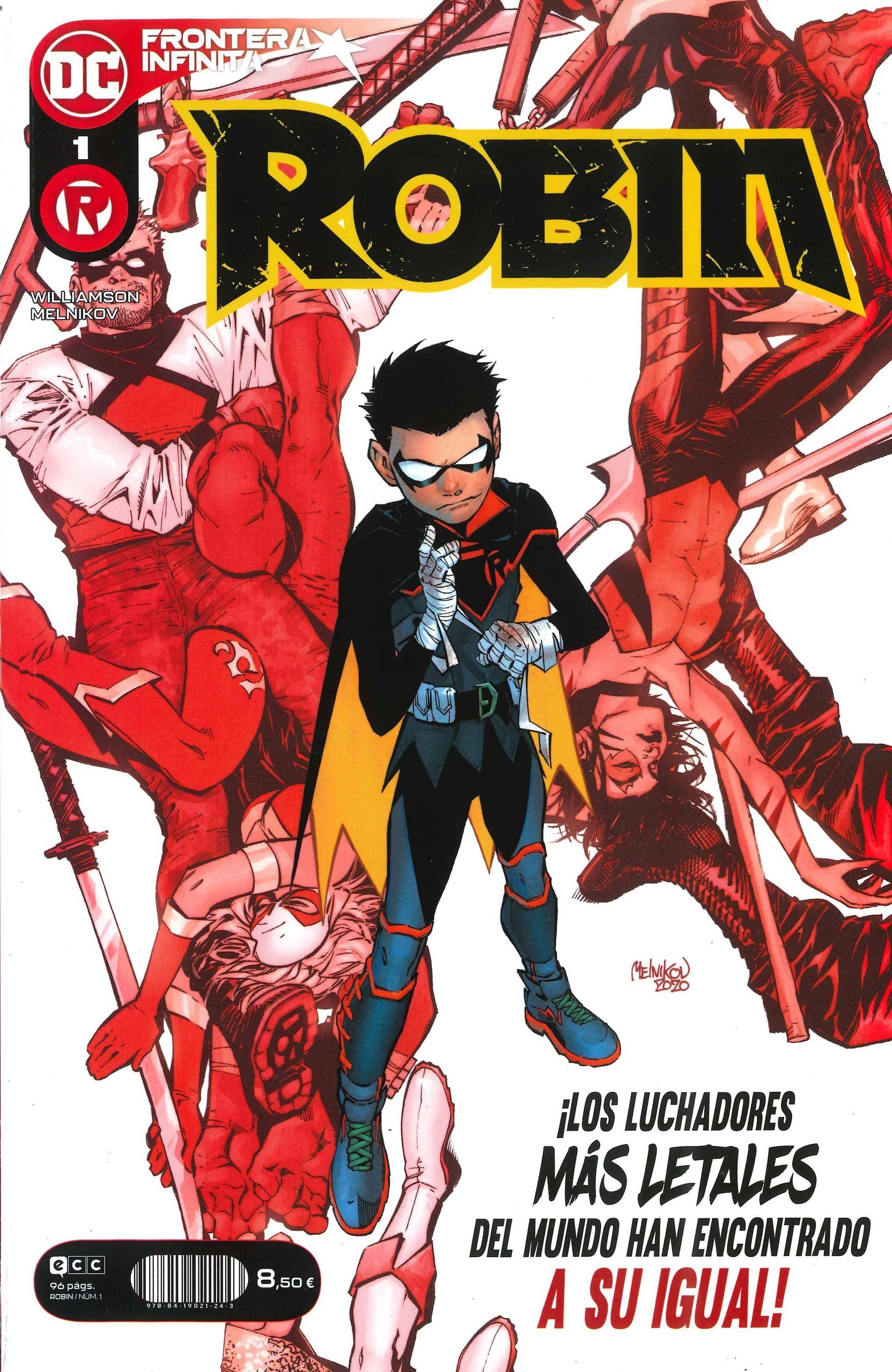 Portada ampliada de ROBIN