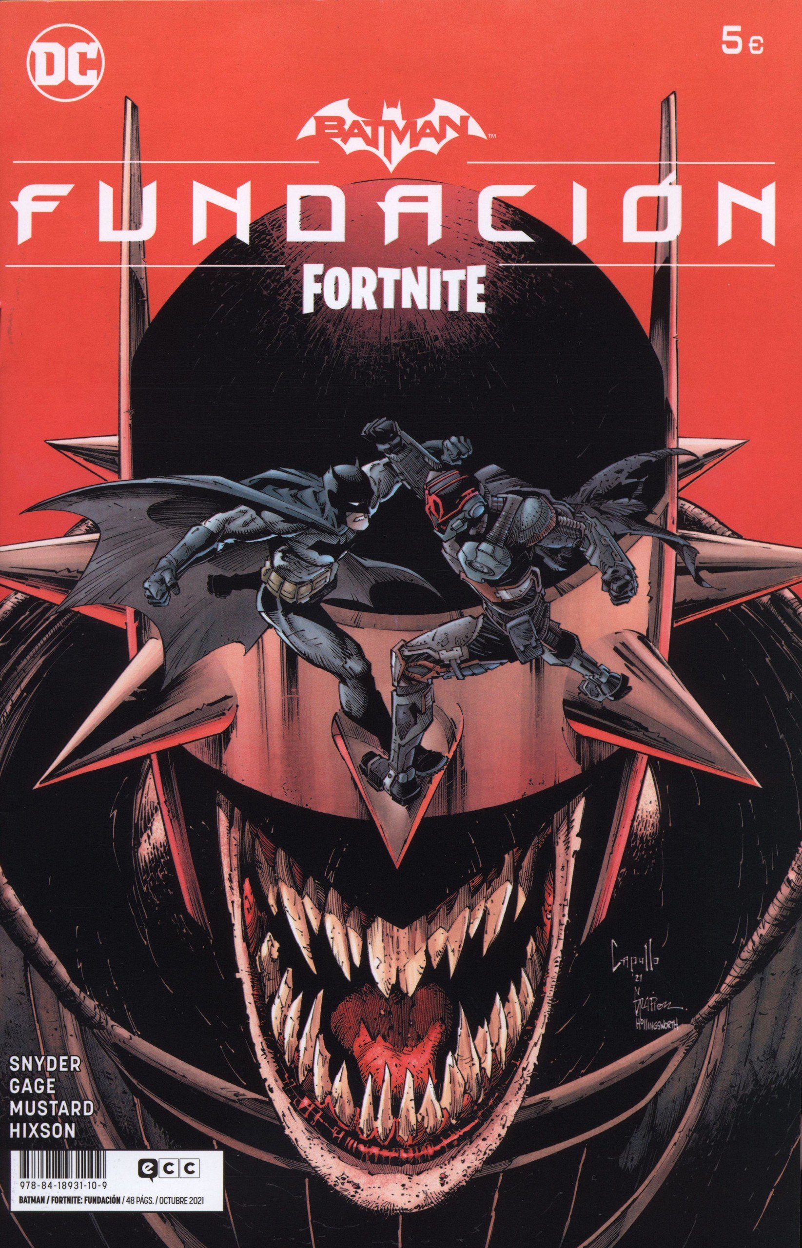 Portada ampliada de FUNDACIÓN FORTNITE
