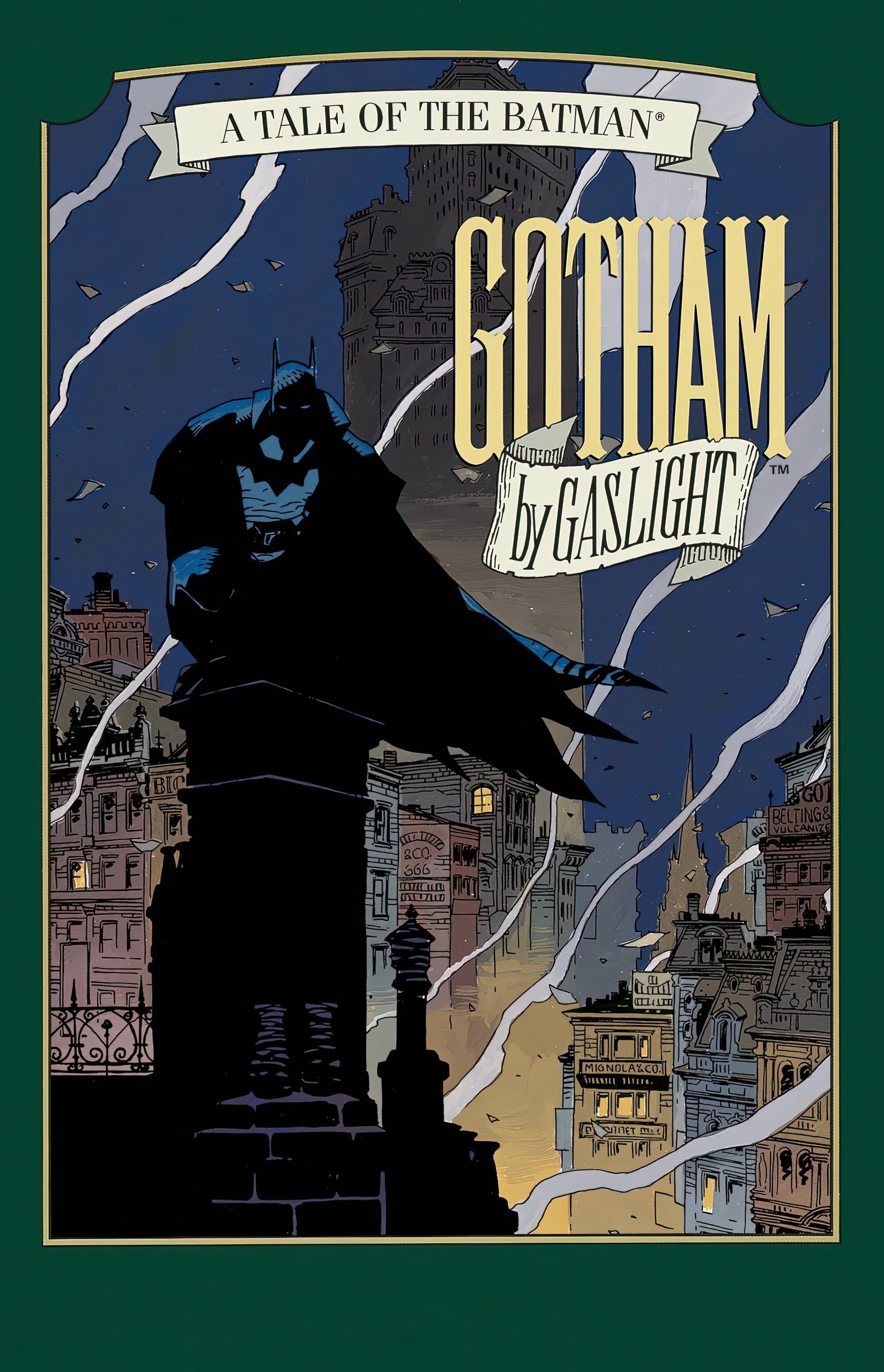 Portada ampliada de A TALE OF THE BATMAN