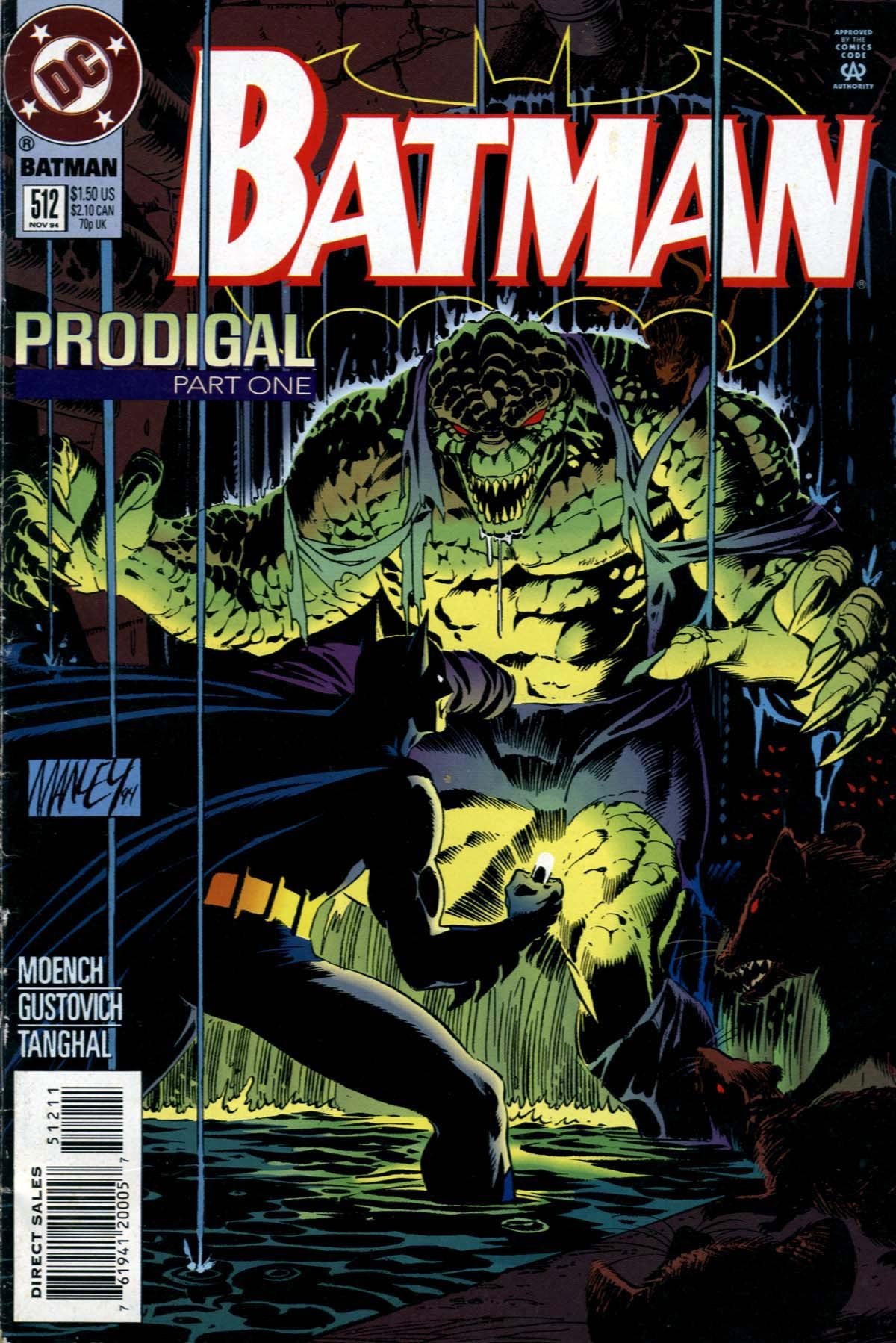Portada ampliada de BATMAN PRODIGAL PART ONE