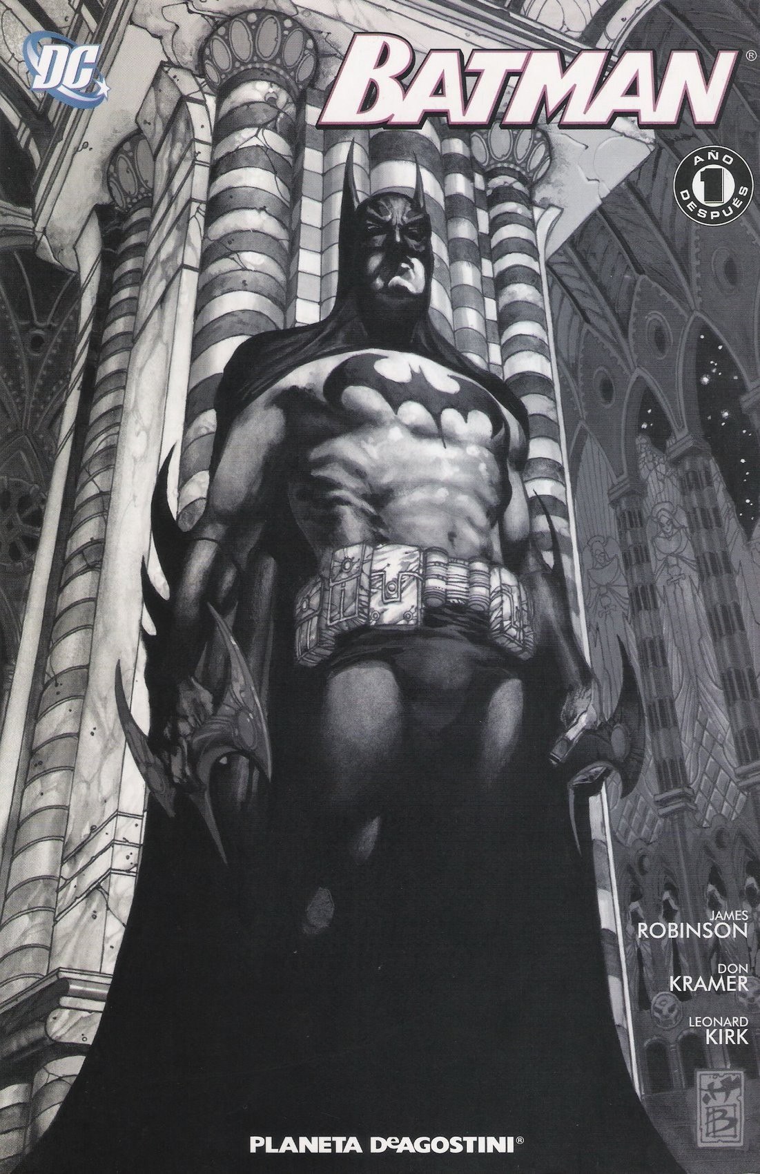 Portada ampliada de BATMAN
