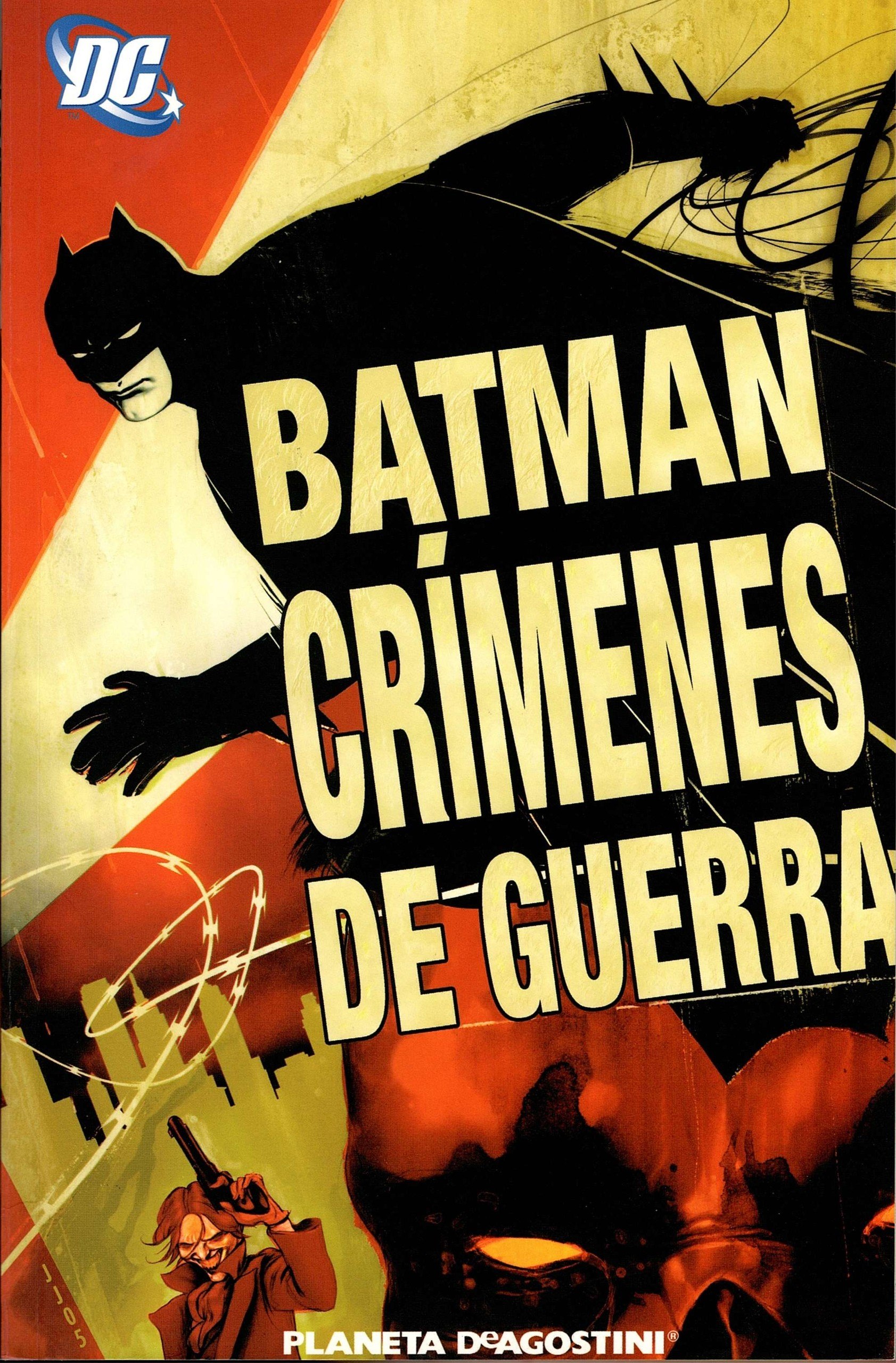 Portada ampliada de BATMAN CRÍMENES DE GUERRA