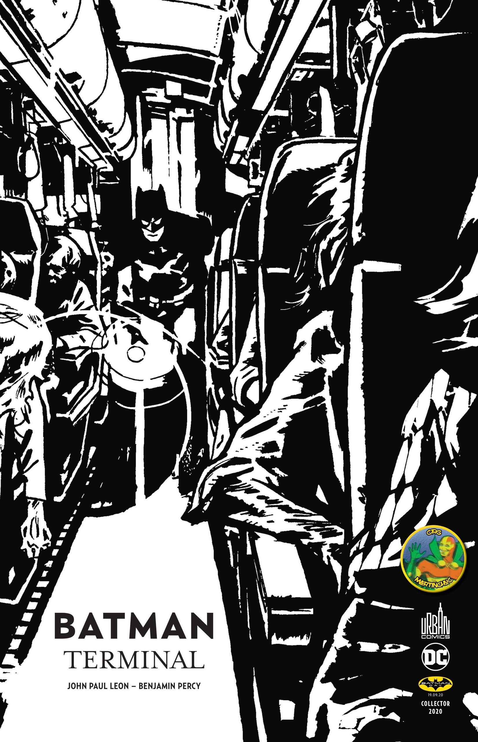 Portada ampliada de BATMAN TERMINAL
