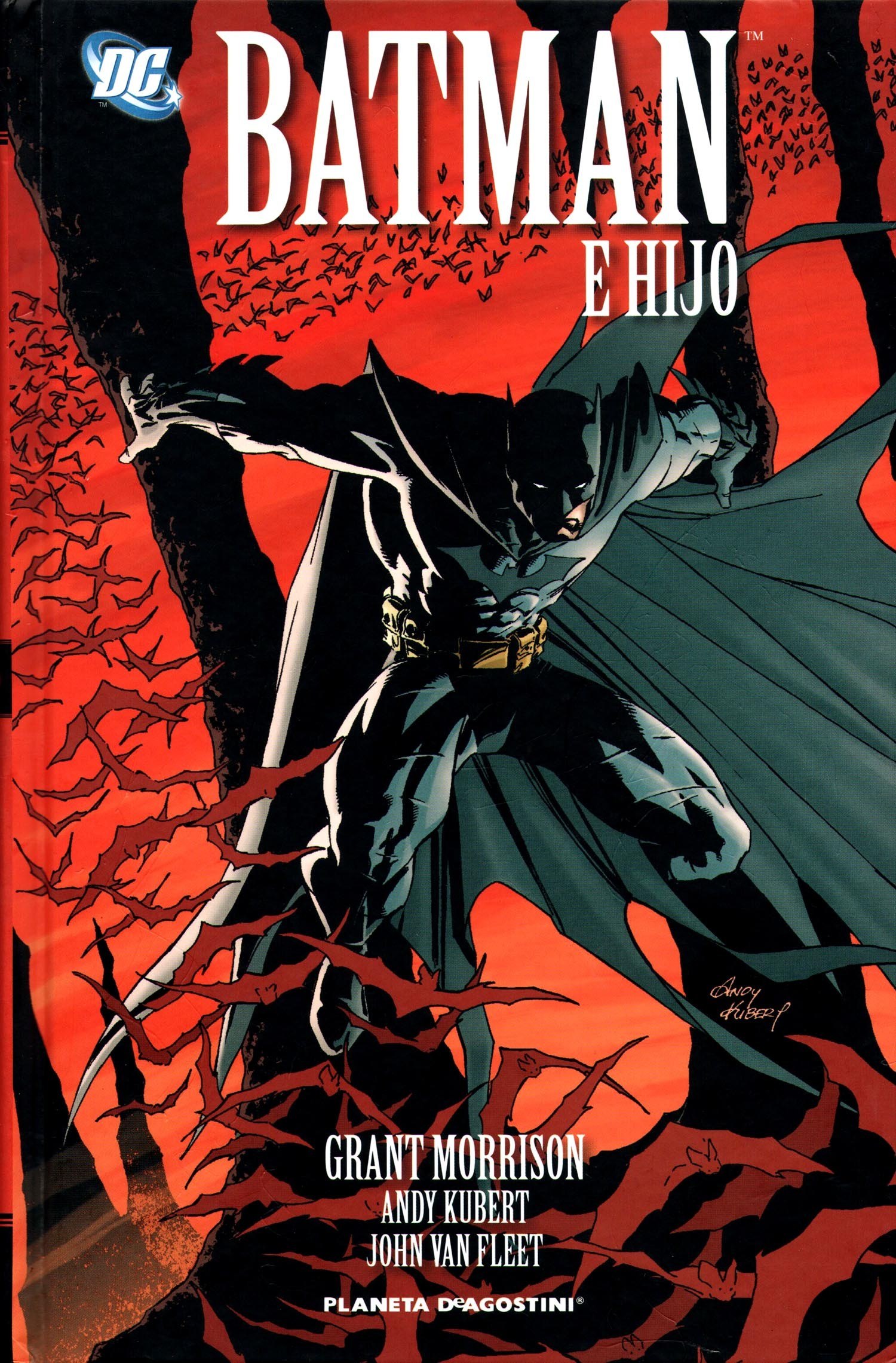 Portada ampliada de BATMAN E HIJO