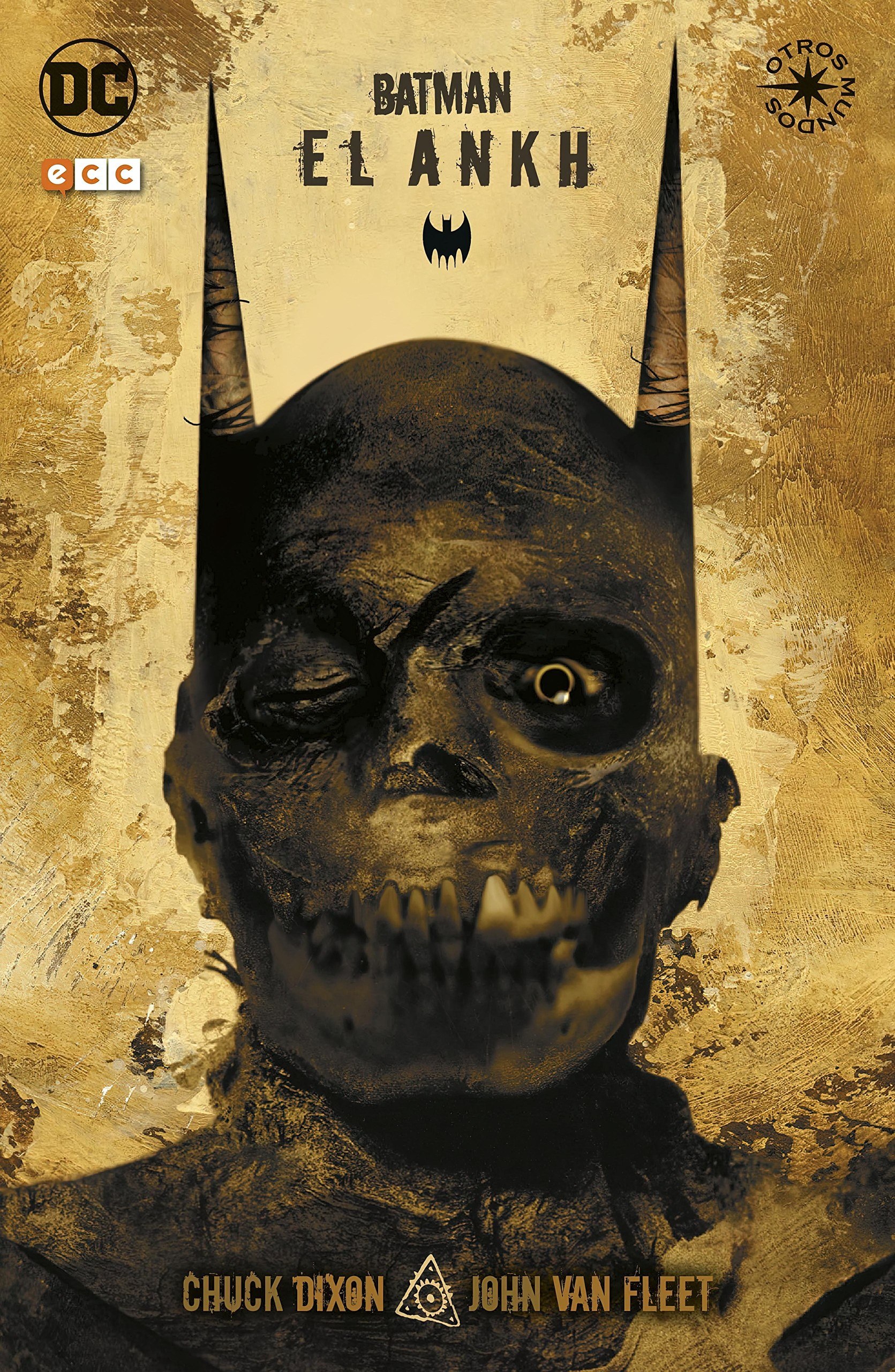 Portada ampliada de BATMAN EL ANKH