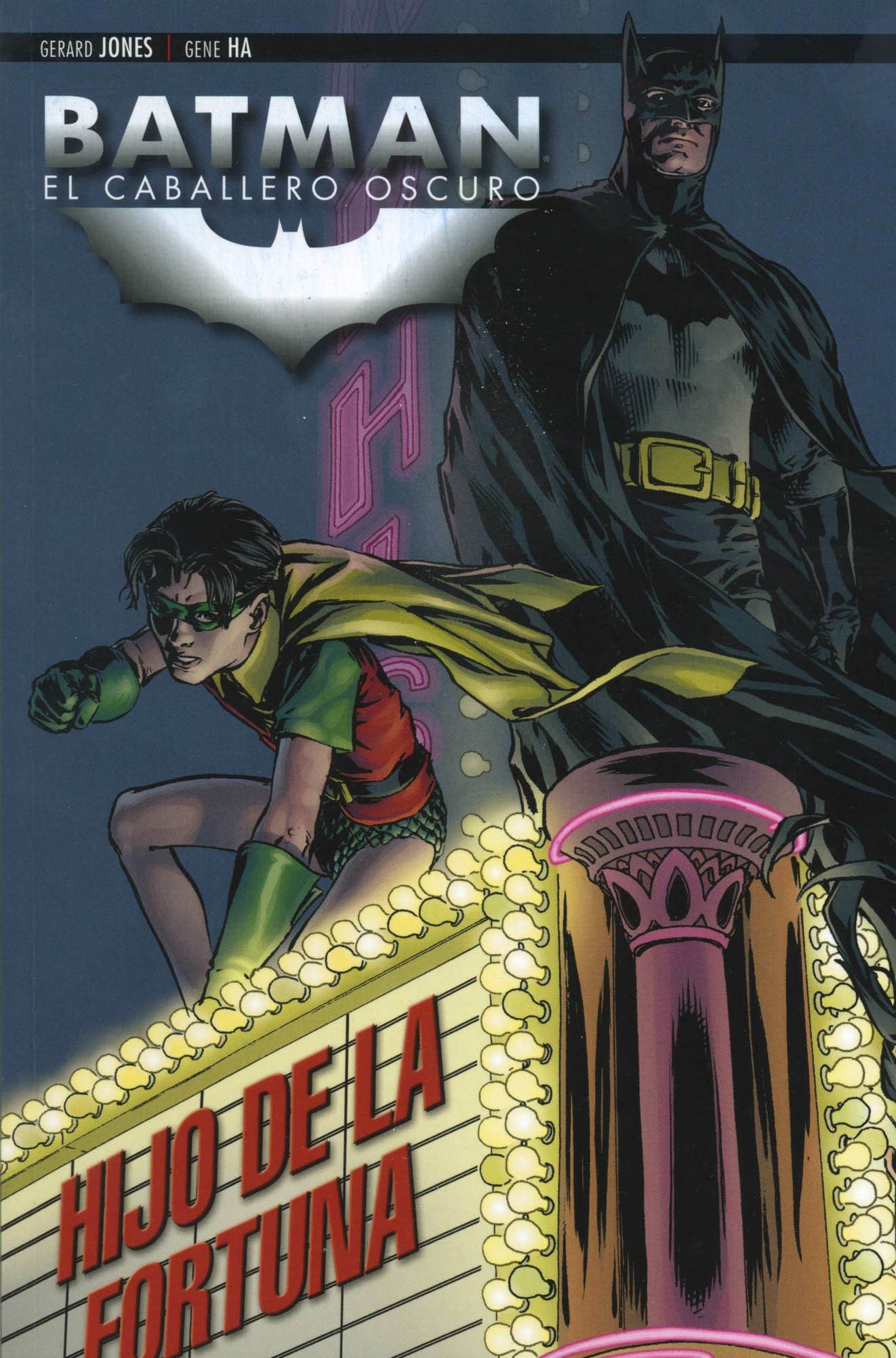 Portada ampliada de BATMAN EL CABALLERO OSCURO