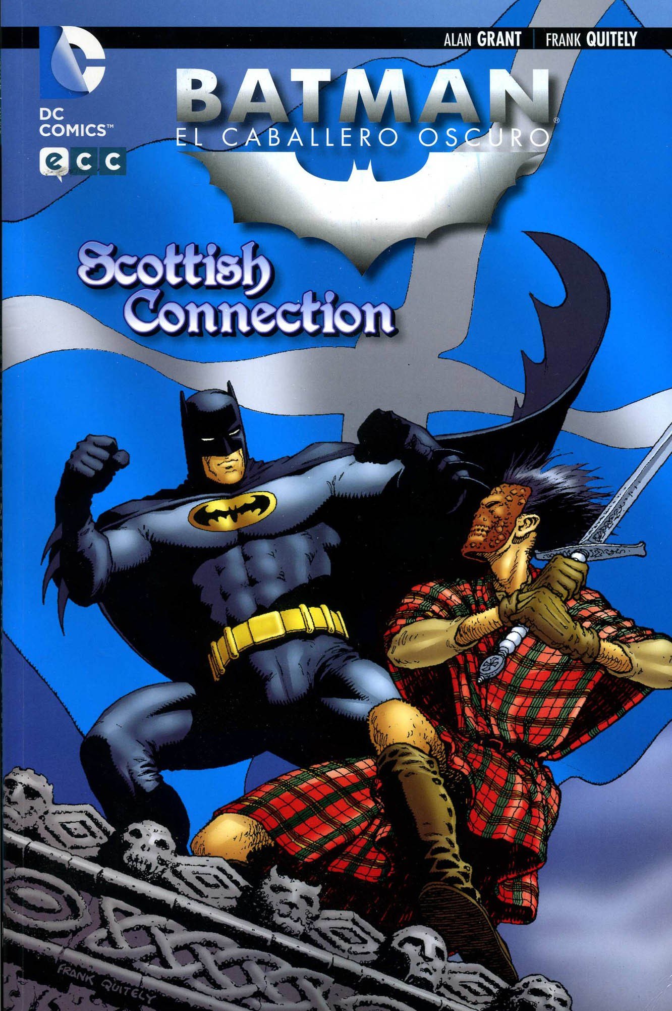 Portada ampliada de BATMAN EL CABALLERO OSCURO Scottish Connection