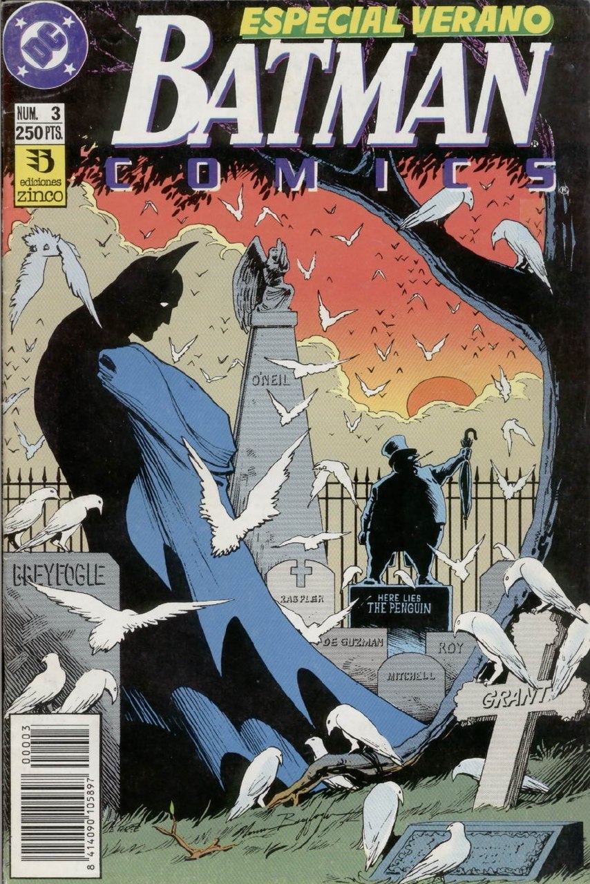 Portada ampliada de BATMAN COMICS