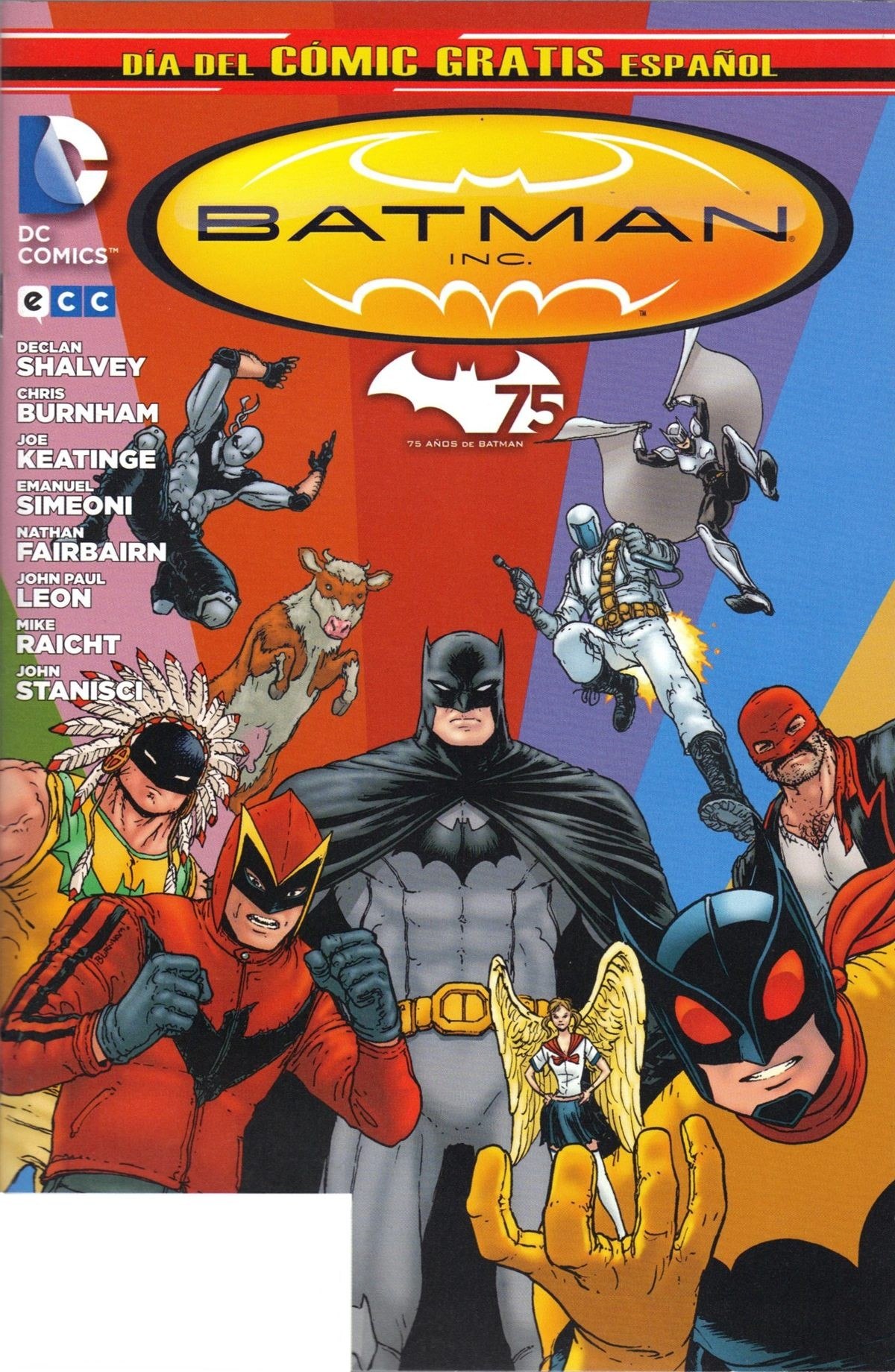 Portada ampliada de BATMAN INC