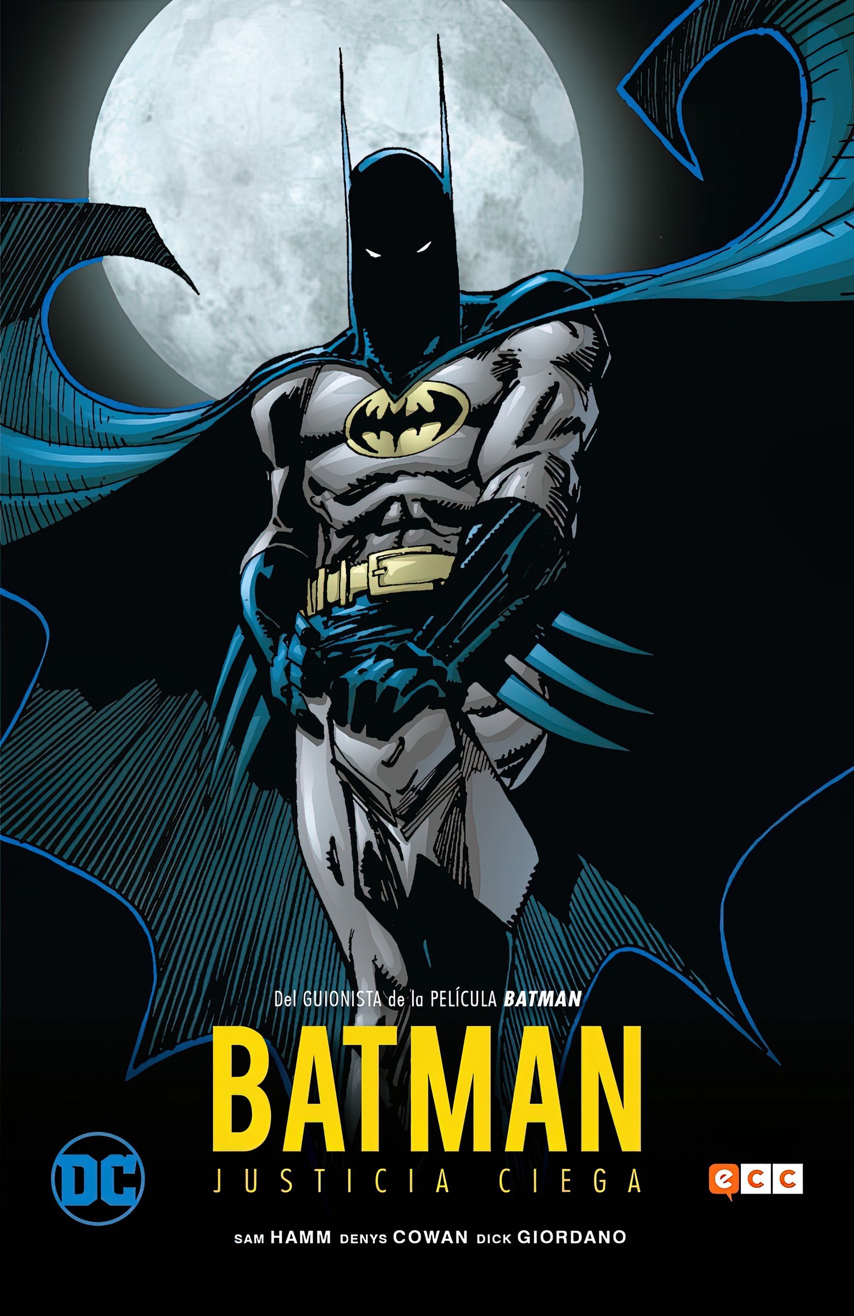 Portada ampliada de BATMAN JUSTICIA CIEGA
