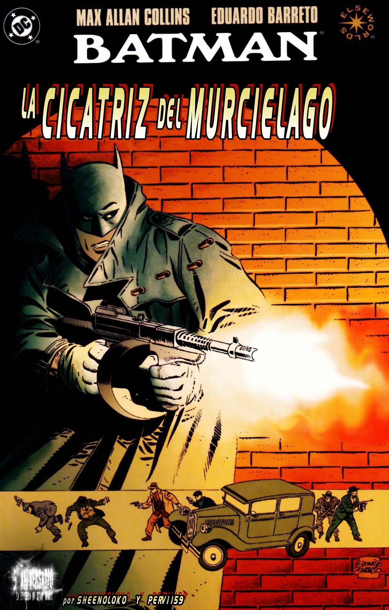 Portada ampliada de BATMAN LA CICATRIZ DEL MURCIELAGO