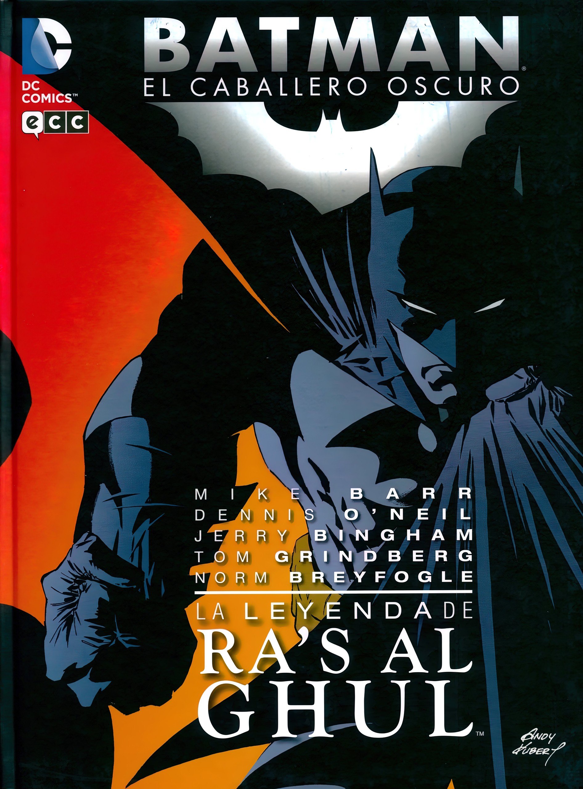 Portada ampliada de BATMAN EL CABALLERO OSCURO
