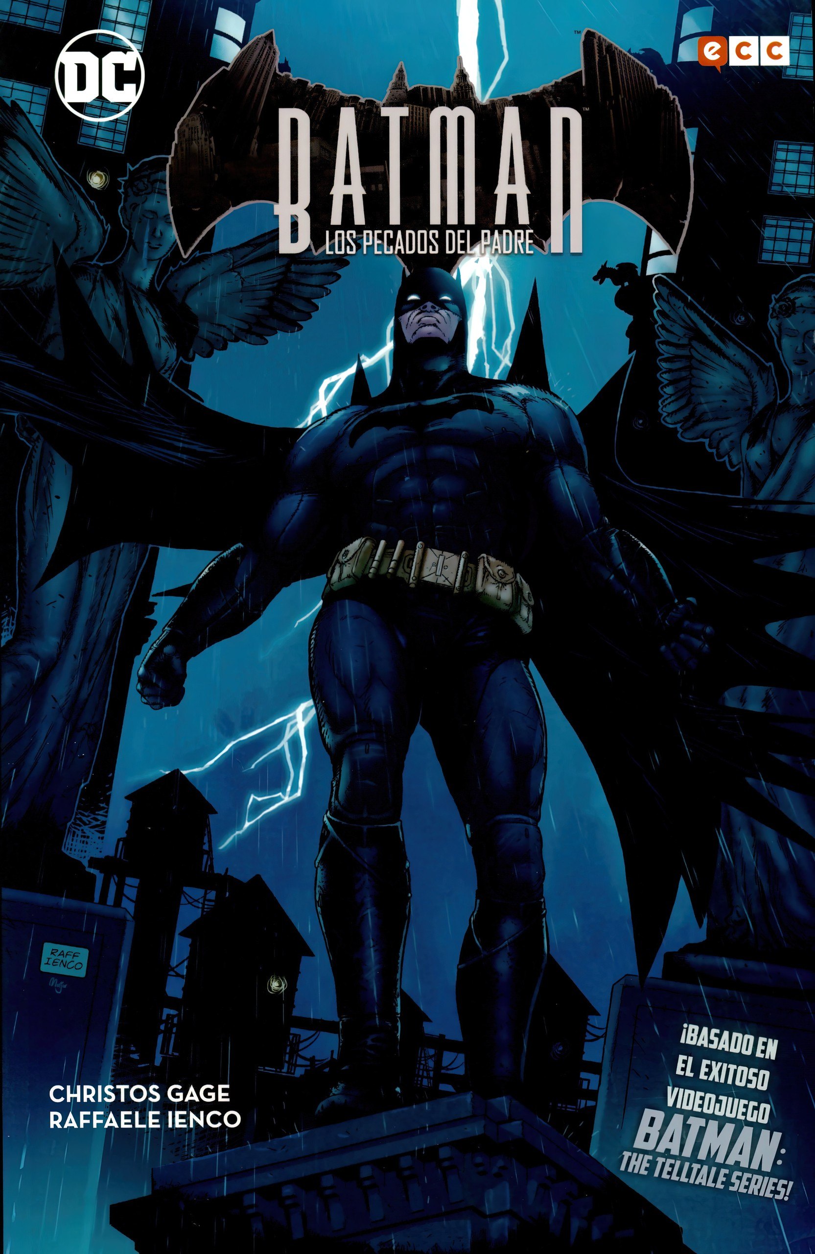 Portada ampliada de BATMAN LOS PECADOS DEL PADRE