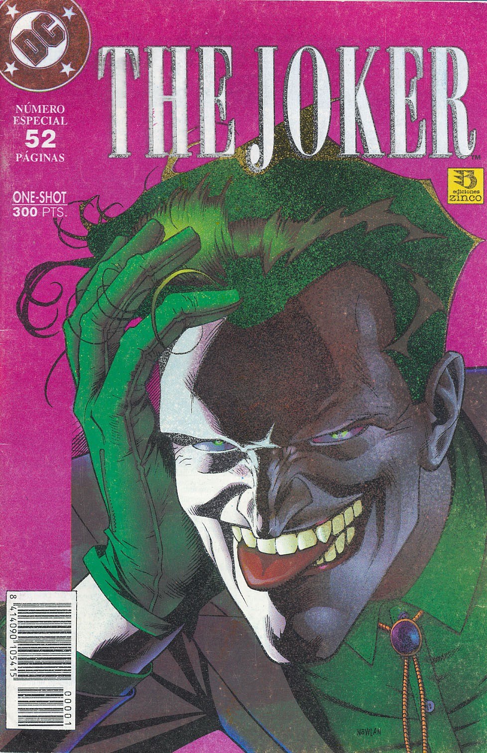 Portada ampliada de THE JOKER