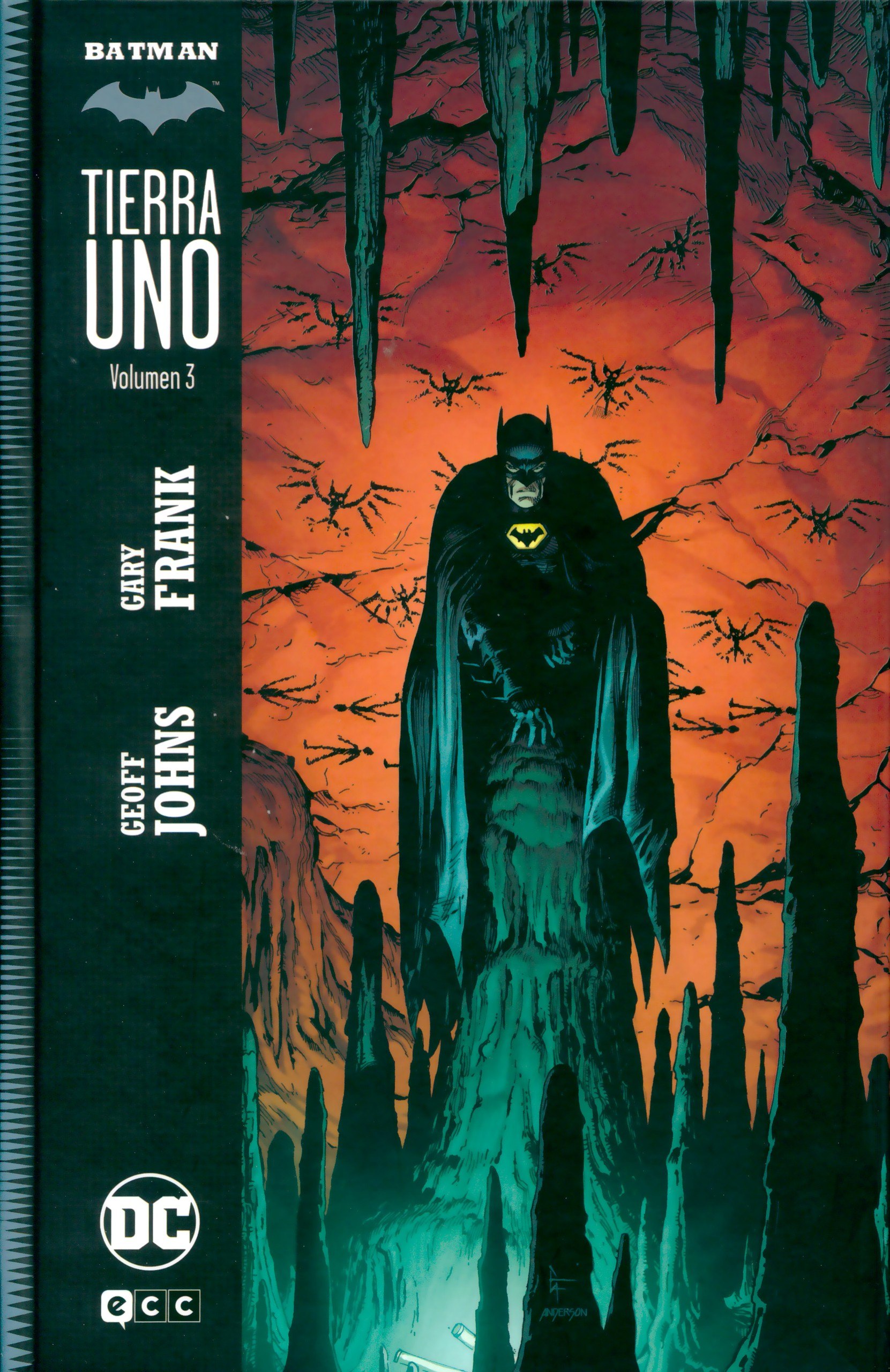 Portada ampliada de BATMAN TIERRA UNO Volumen 3