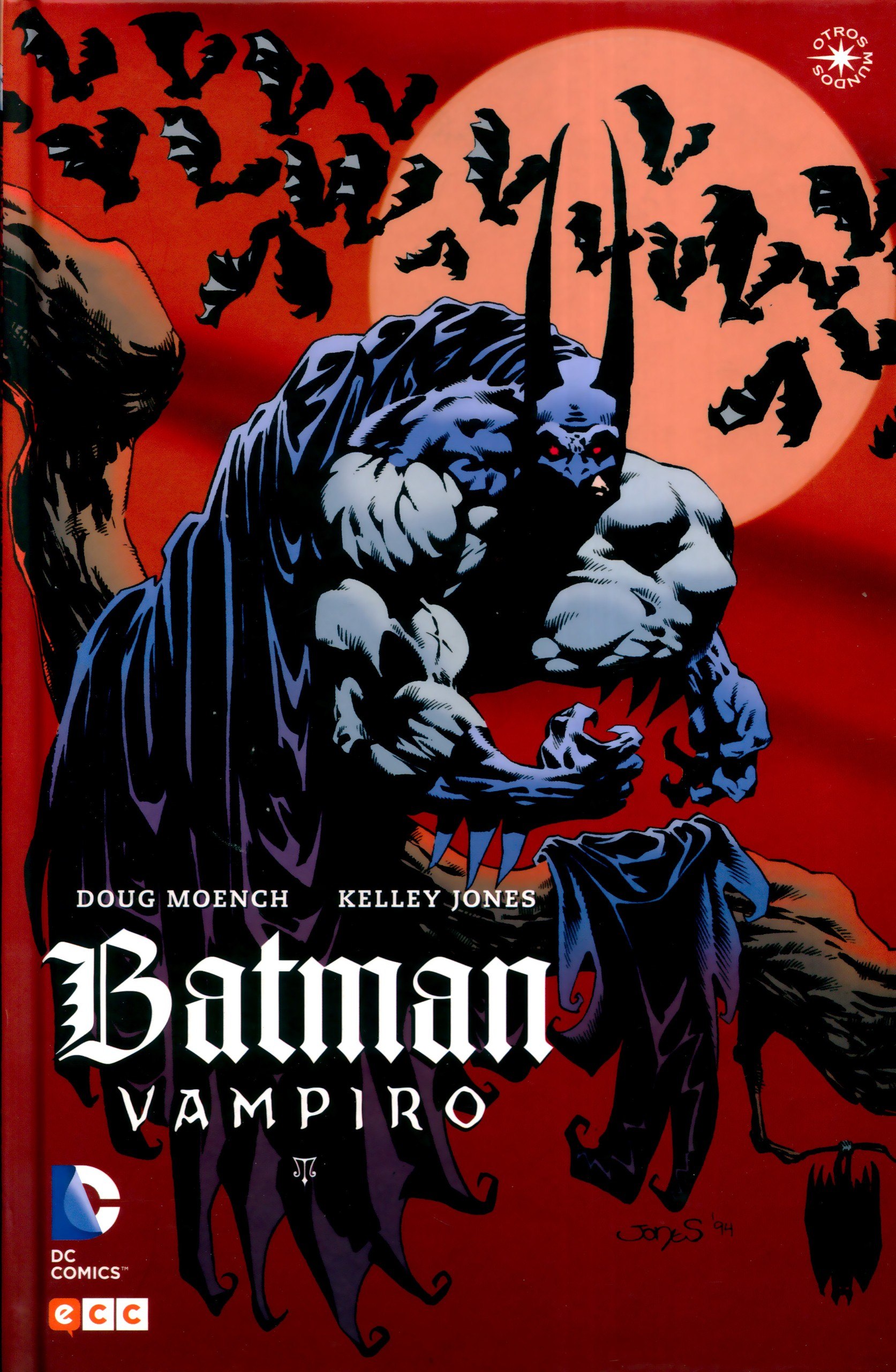Portada ampliada de Batman Vampiro
