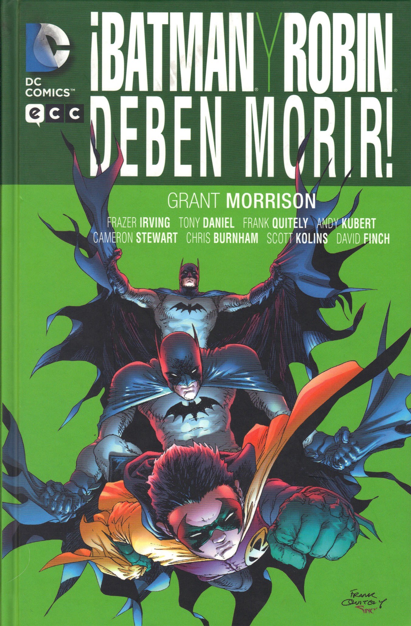 Portada ampliada de ¡BATMAN Y ROBIN DEBEN MORIR!