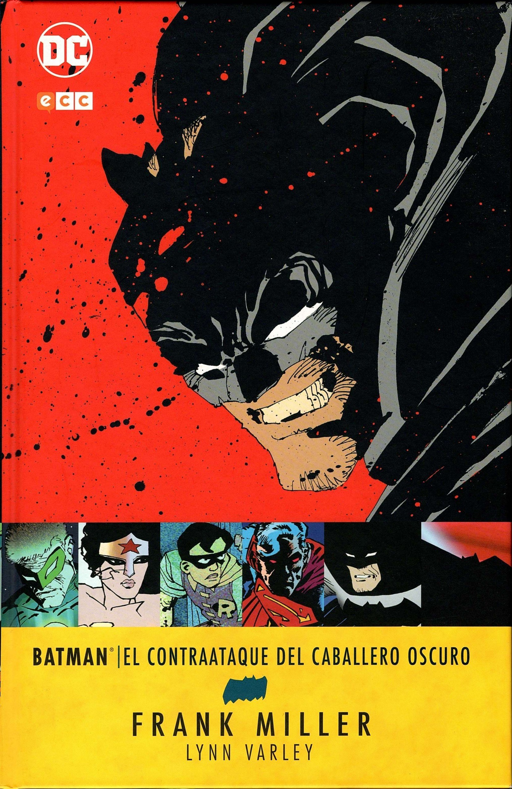 Portada ampliada de BATMAN ¡EL CONTRATAQUE DEL CABALLERO OSCURO!