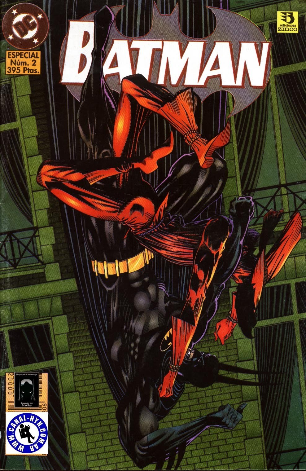 Portada ampliada de BATMAN