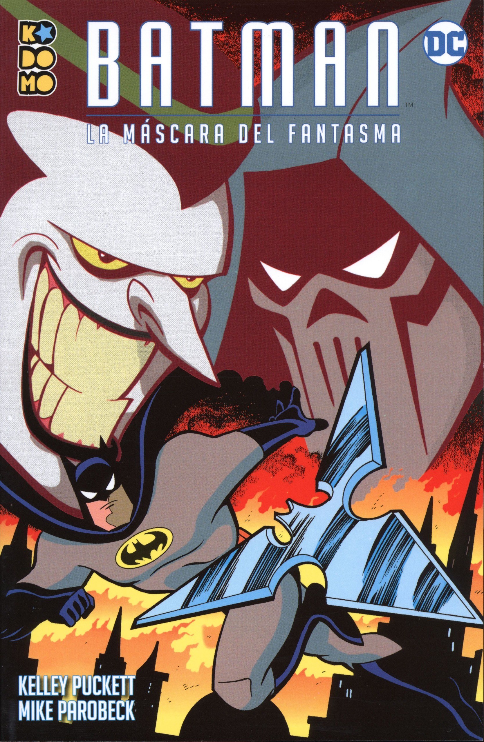 Portada ampliada de BATMAN LA MÁSCARA DEL FANTASMA
