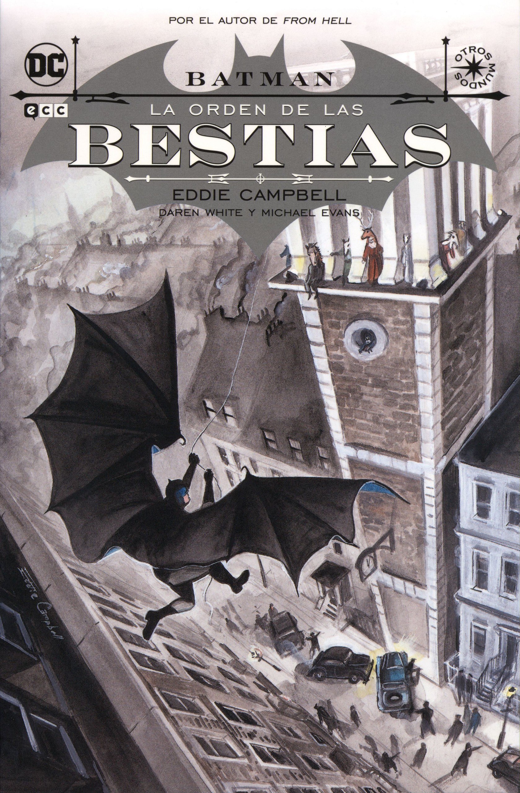 Portada ampliada de Batman: La Orden de las Bestias