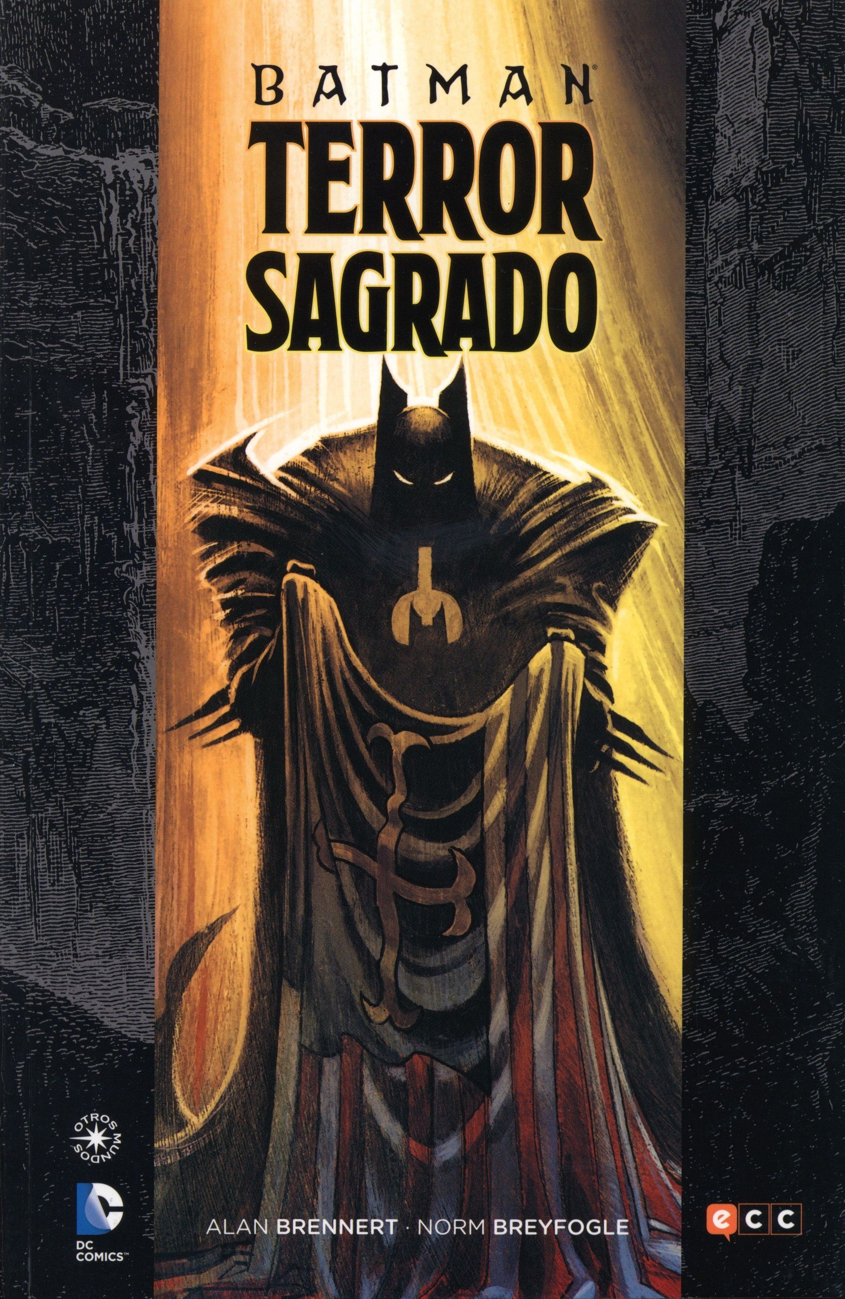 Portada ampliada de BATMAN TERROR SAGRADO