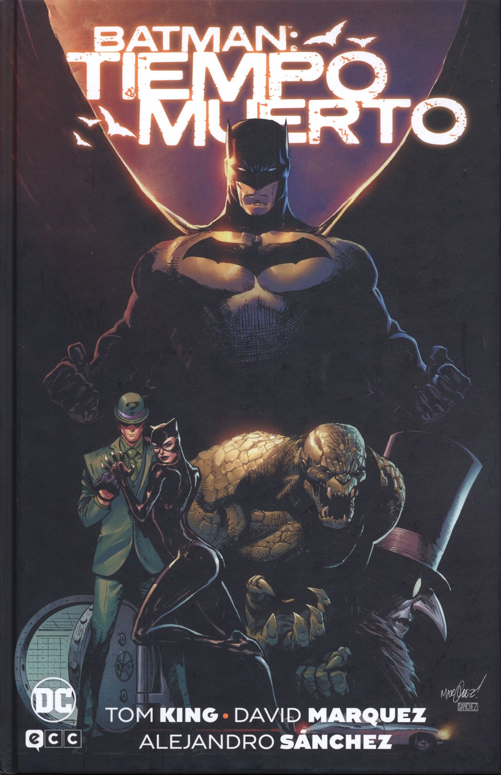 Portada ampliada de BATMAN: TIEMPO MUERTO