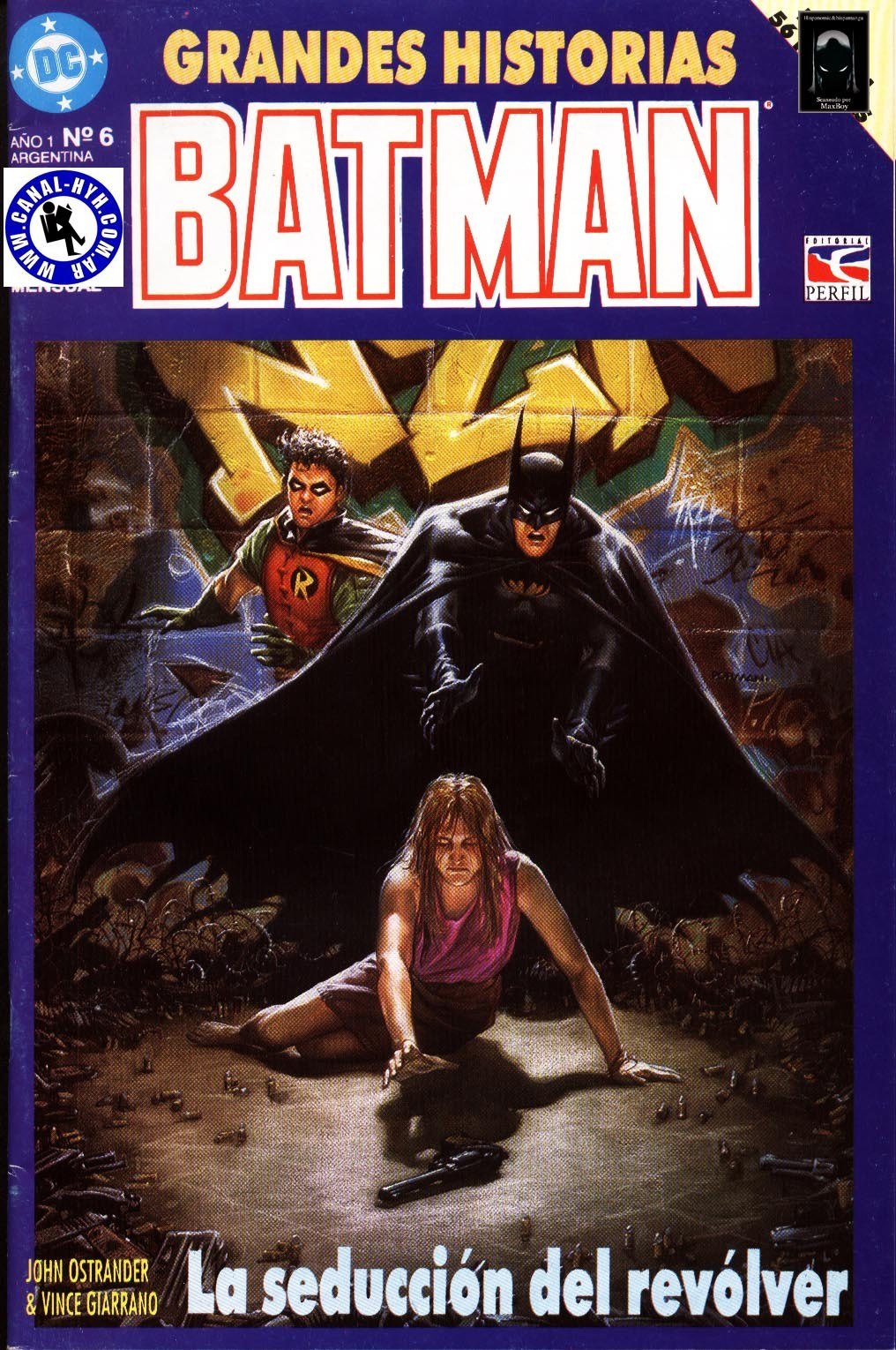 Portada ampliada de BATMAN