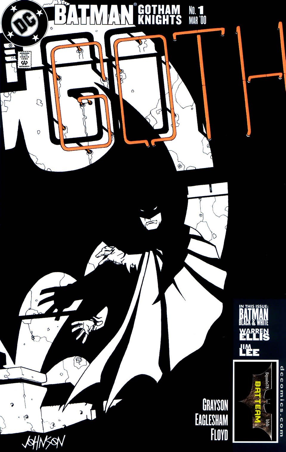 Portada ampliada de BATMAN GOTHAM KNIGHTS