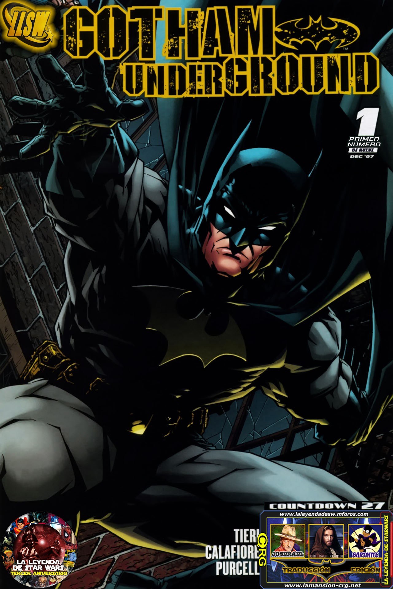 Portada ampliada de GOTHAM UNDERGROUND