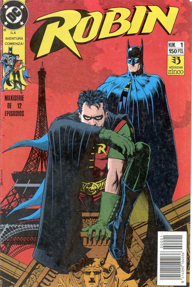 Portada ampliada de ROBIN