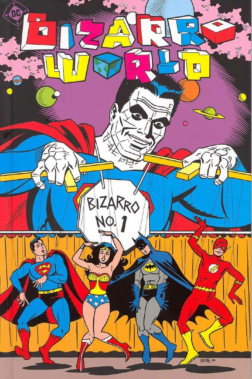 Portada ampliada de BIZARRO WORLD