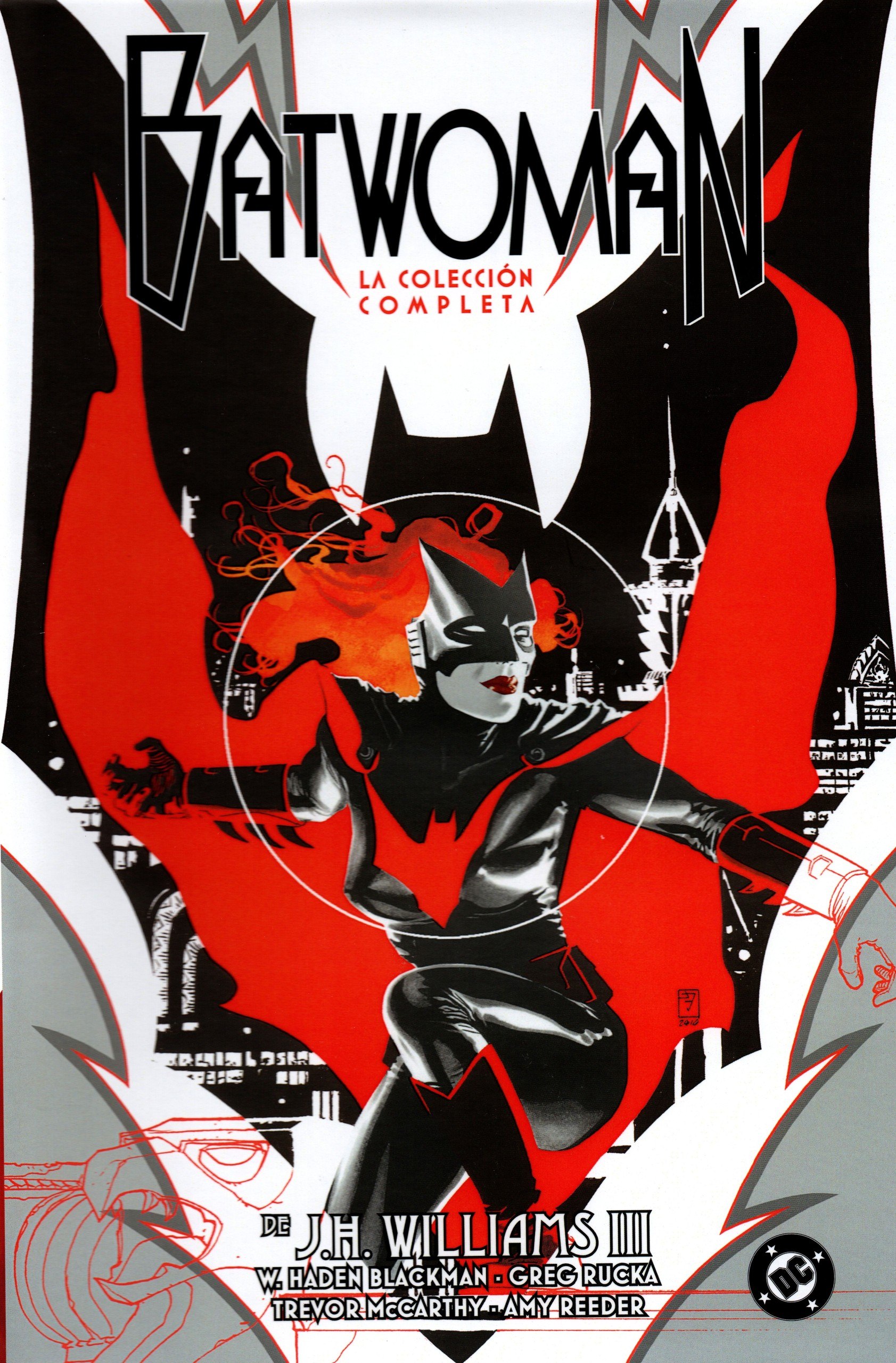 Portada ampliada de BATWOMAN LA COLECCIÓN COMPLETA