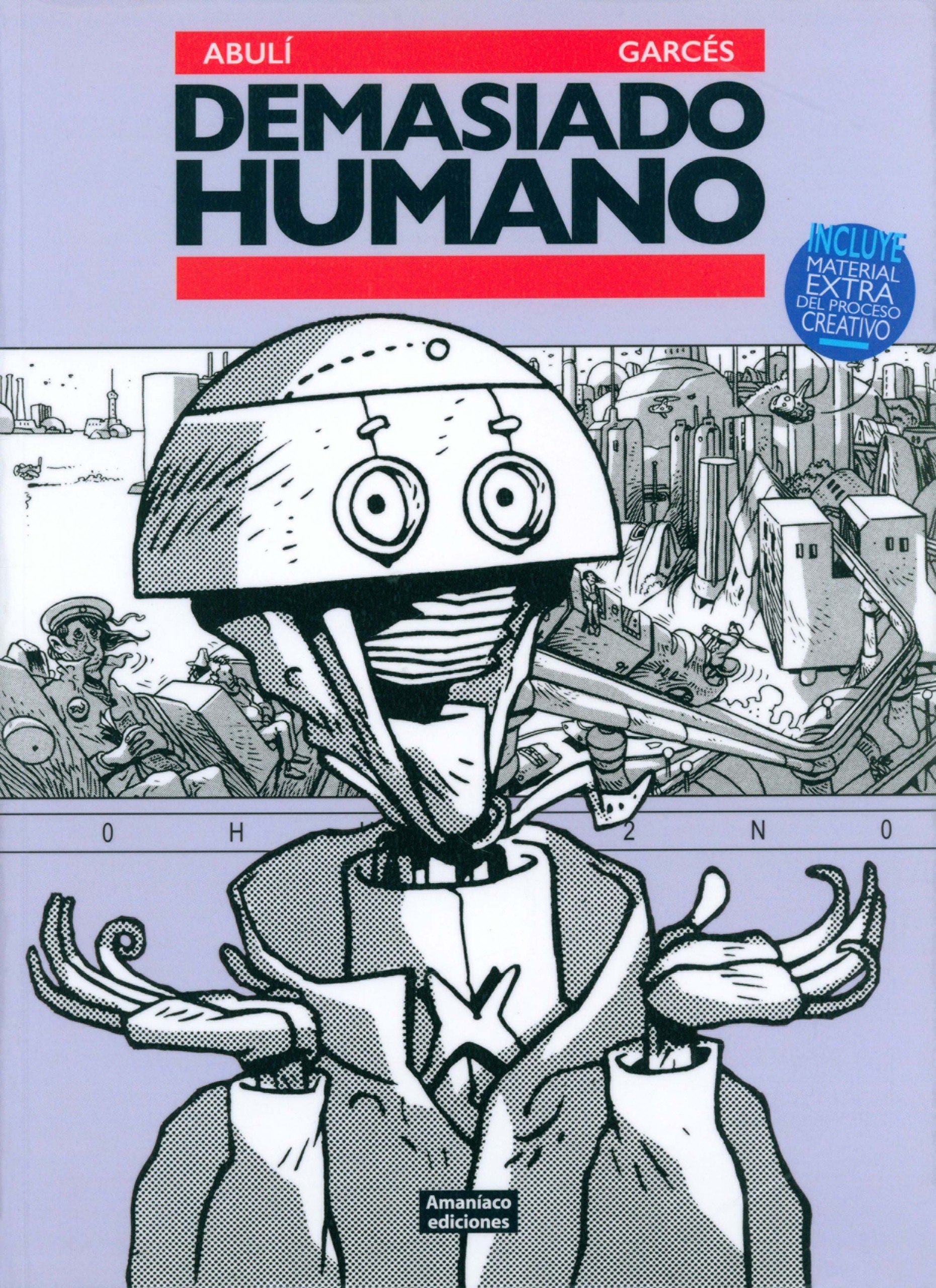 Portada ampliada de DEMASIADO HUMANO